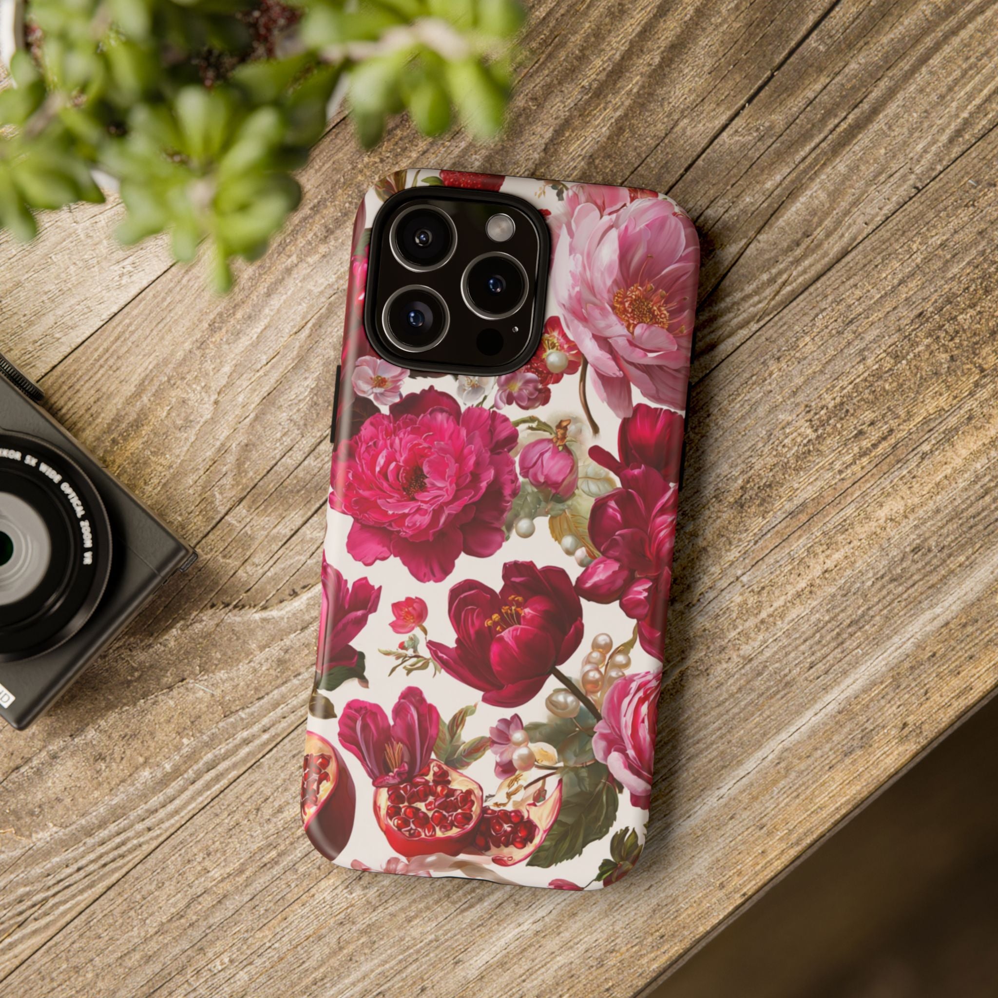 Floral Phone Case, Tough Floral Case, Flower Design
