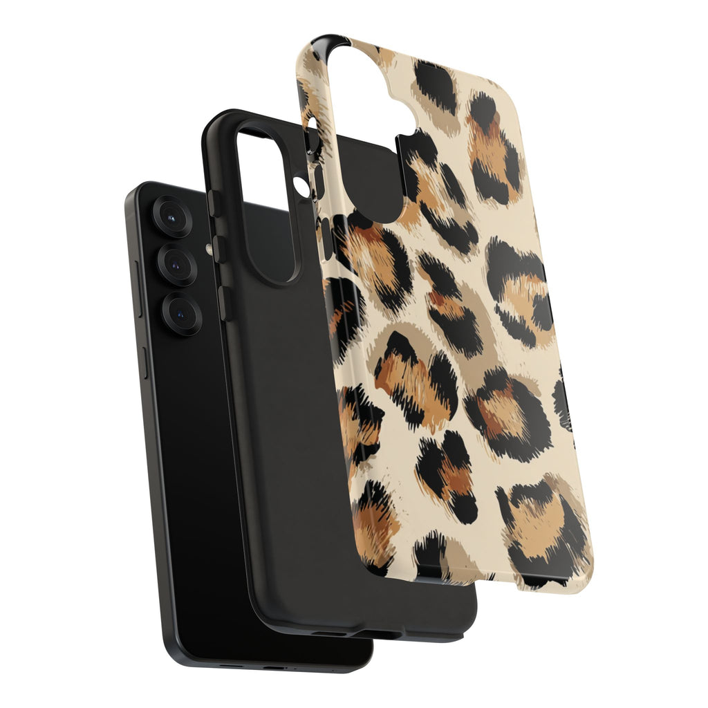 Stylish Leopard Print Phone Case, Animal Print, Tough Case, Gift for Her