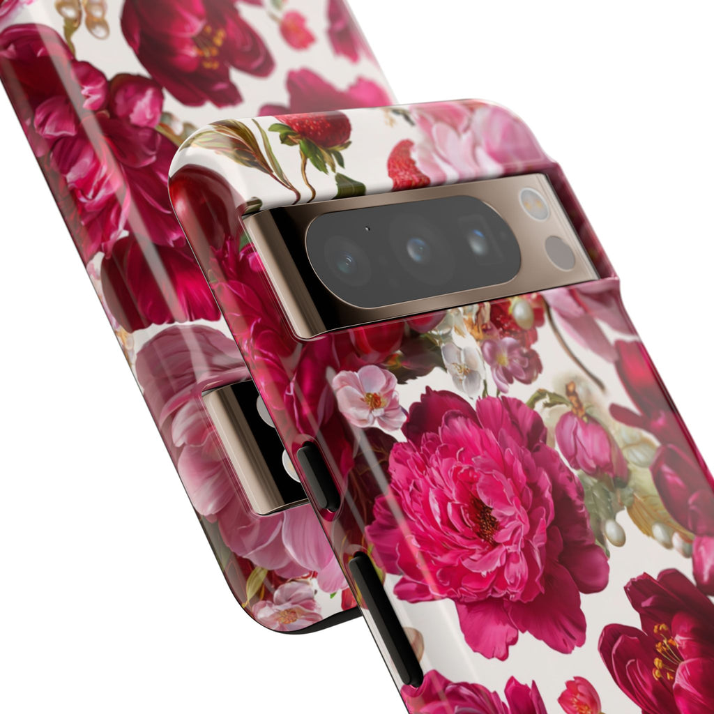Floral Phone Case, Tough Floral Case, Flower Design