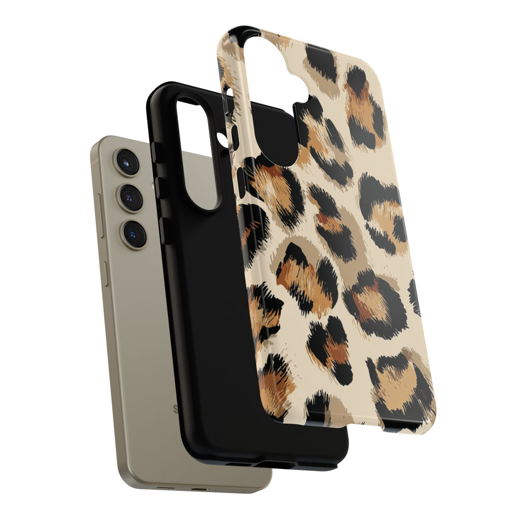 Stylish Leopard Print Phone Case, Animal Print, Tough Case, Gift for Her