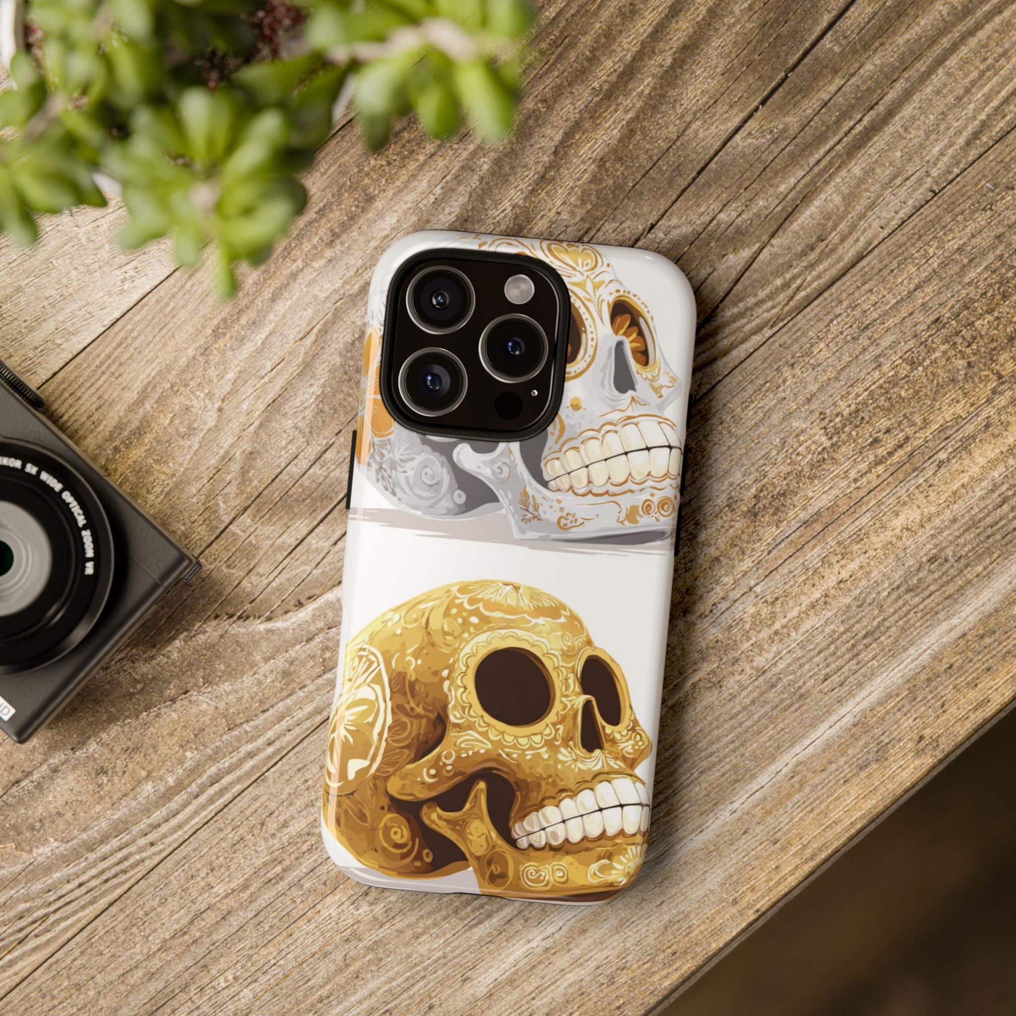 Colorful Skull Candy Phone Case