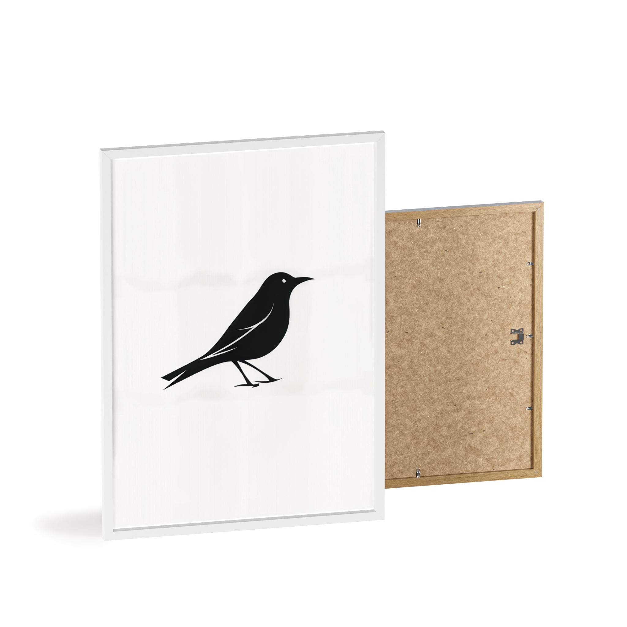 The Oriole Principle: A Study in Minimal Form – Framed Poster