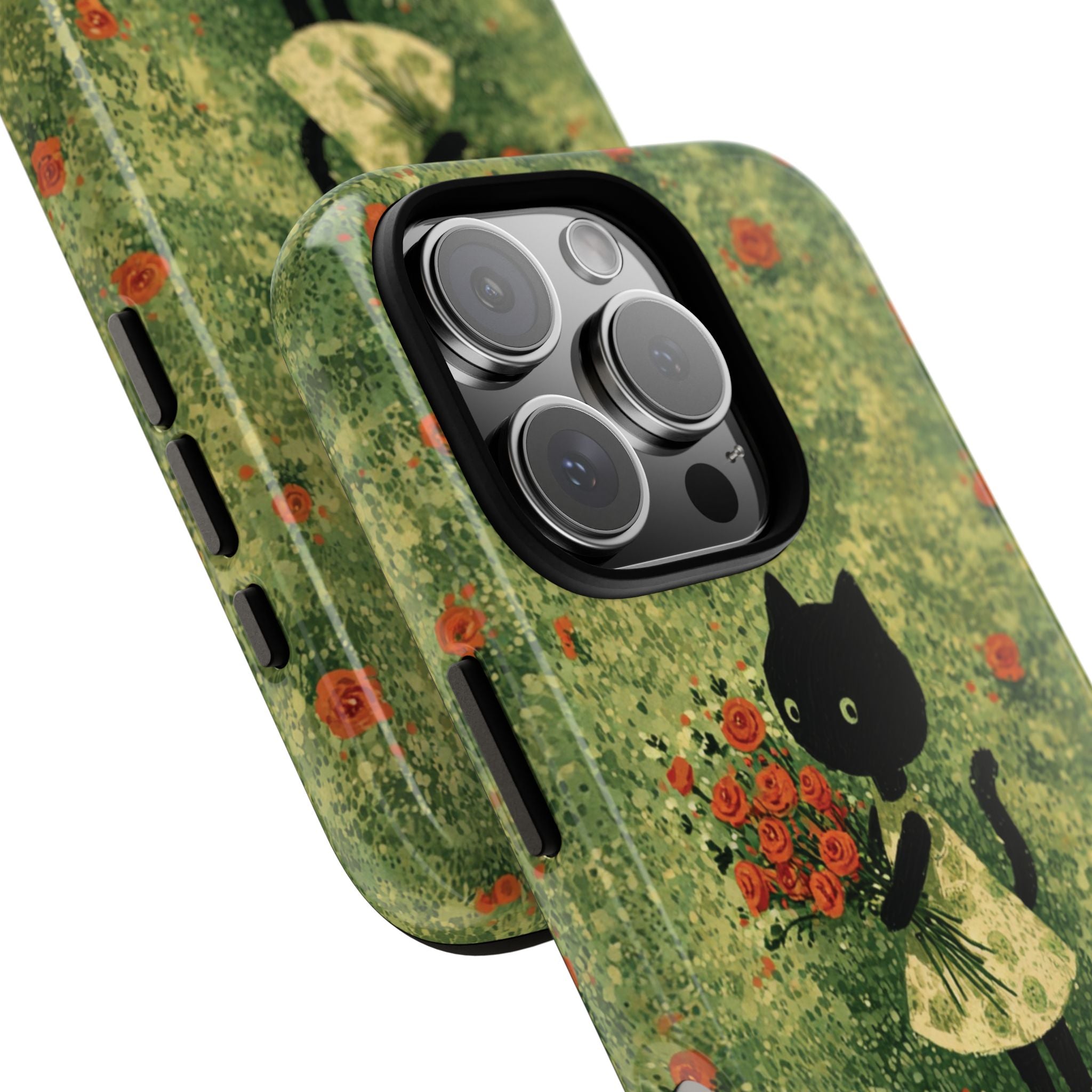 Cute Cat Tough Cases for Cat Lovers, Gifts for Her, Pet Owner Accessories