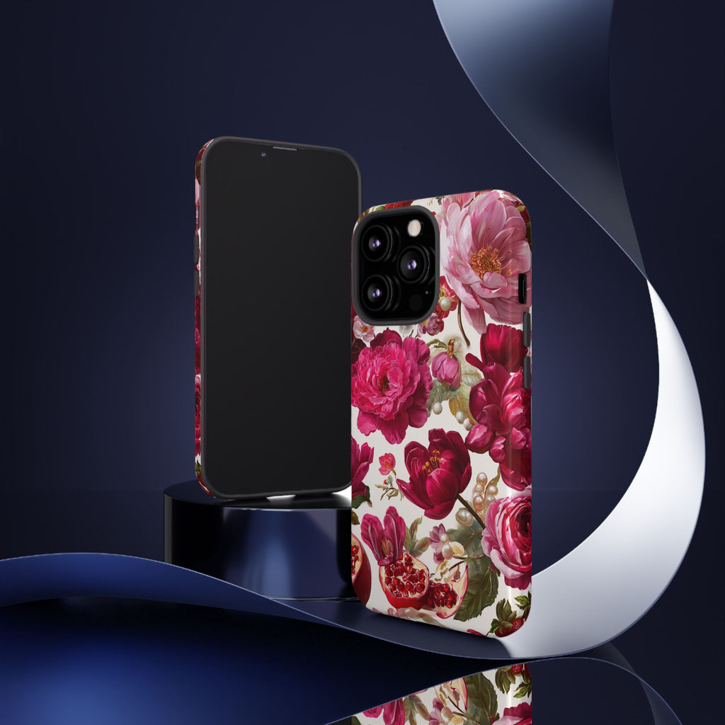Floral Phone Case, Tough Floral Case, Flower Design
