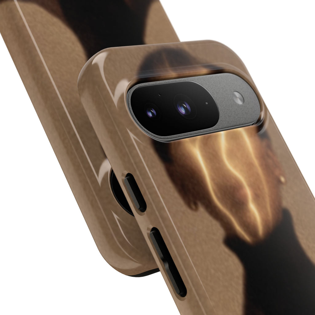 Stylish Phone Case with Artistic Design, Fashion Tech Accessory, Tough Cases