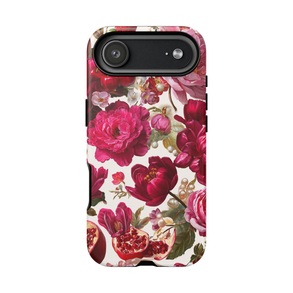 Floral Phone Case, Tough Floral Case, Flower Design