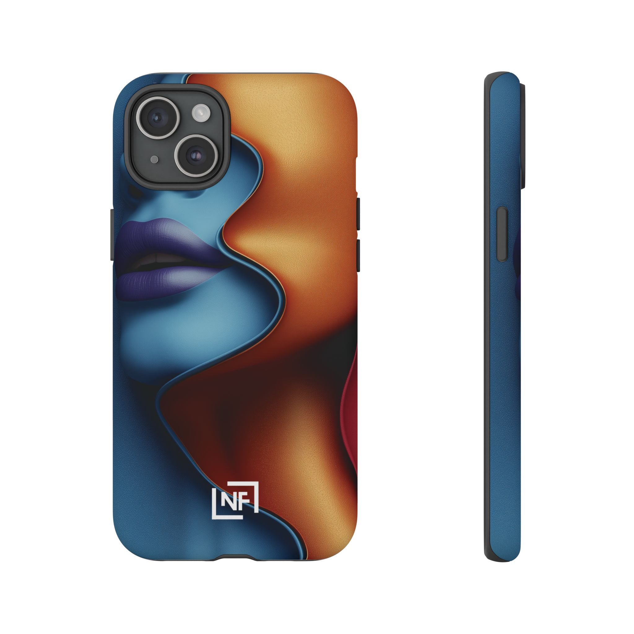 Duality in Motion — Tough Phone Case