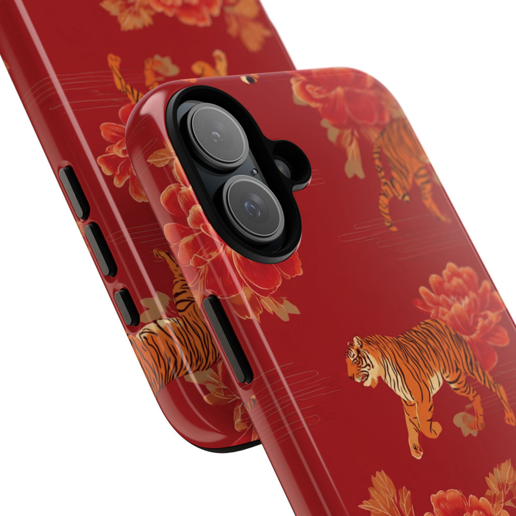 Bold Tiger Phone Case, Wild Animal Lover Gift, Stylish Phone Cover