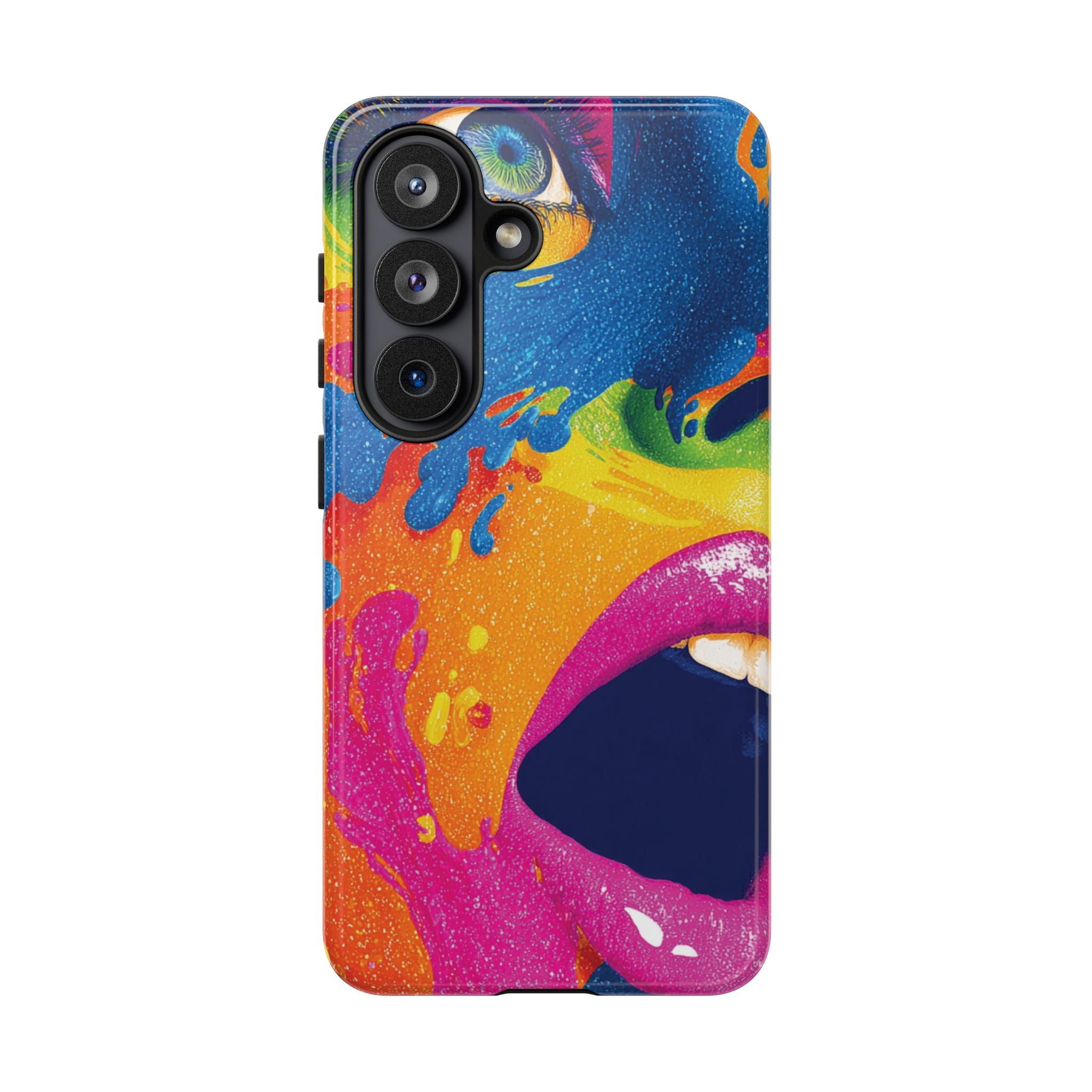 Lover, Colorful Phone Cover, Unique Gift for Artists, Fun Tech Accessory