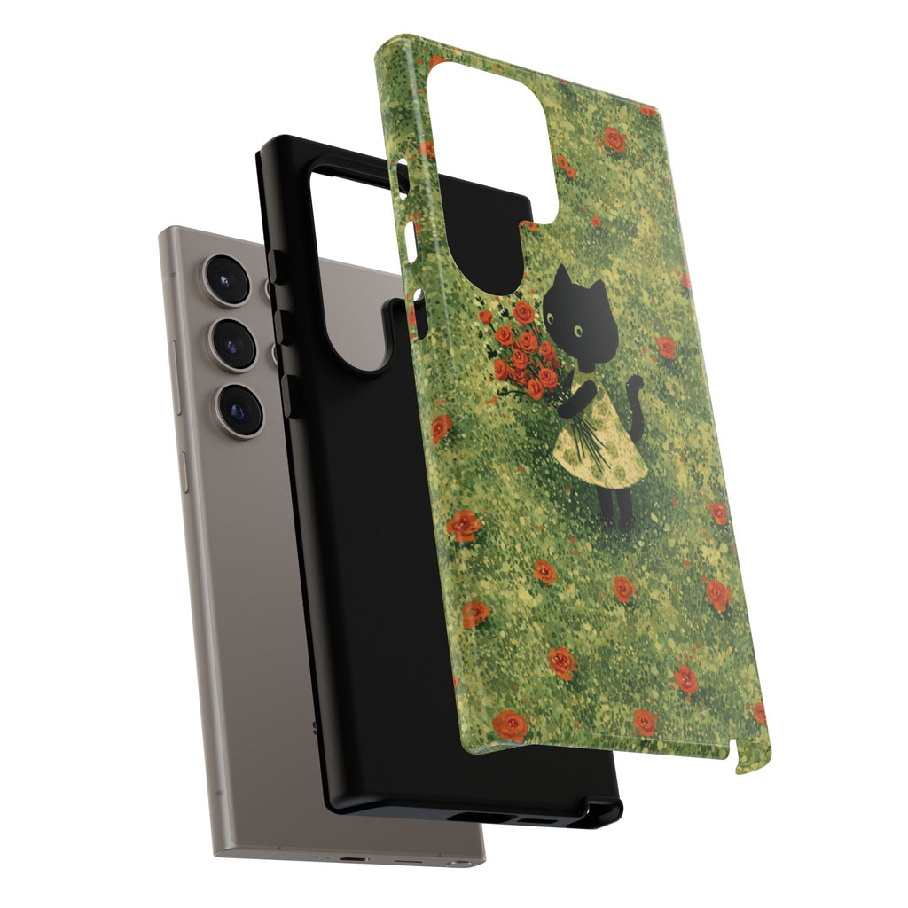 Cute Cat Tough Cases for Cat Lovers, Gifts for Her, Pet Owner Accessories