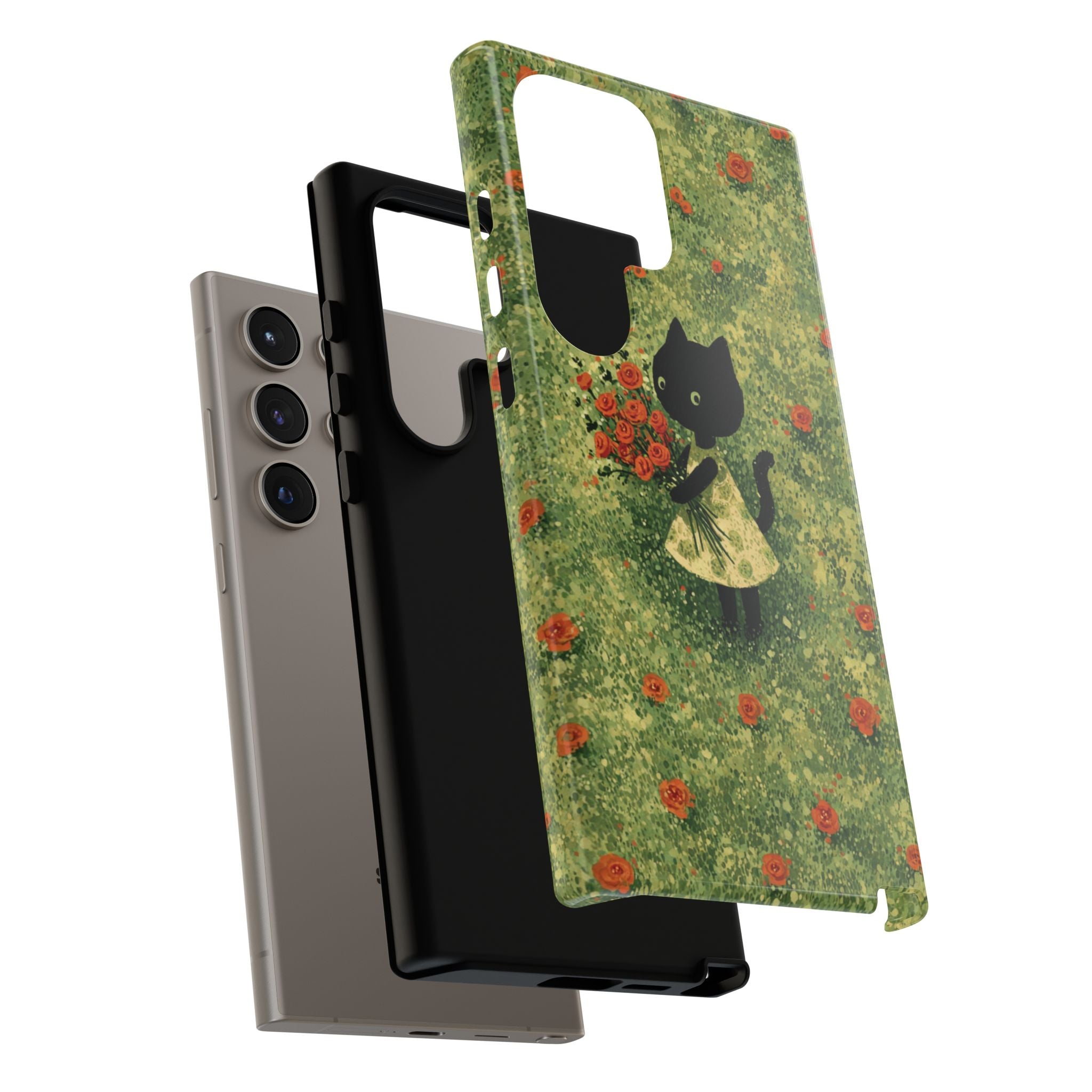 Cute Cat Tough Cases for Cat Lovers, Gifts for Her, Pet Owner Accessories