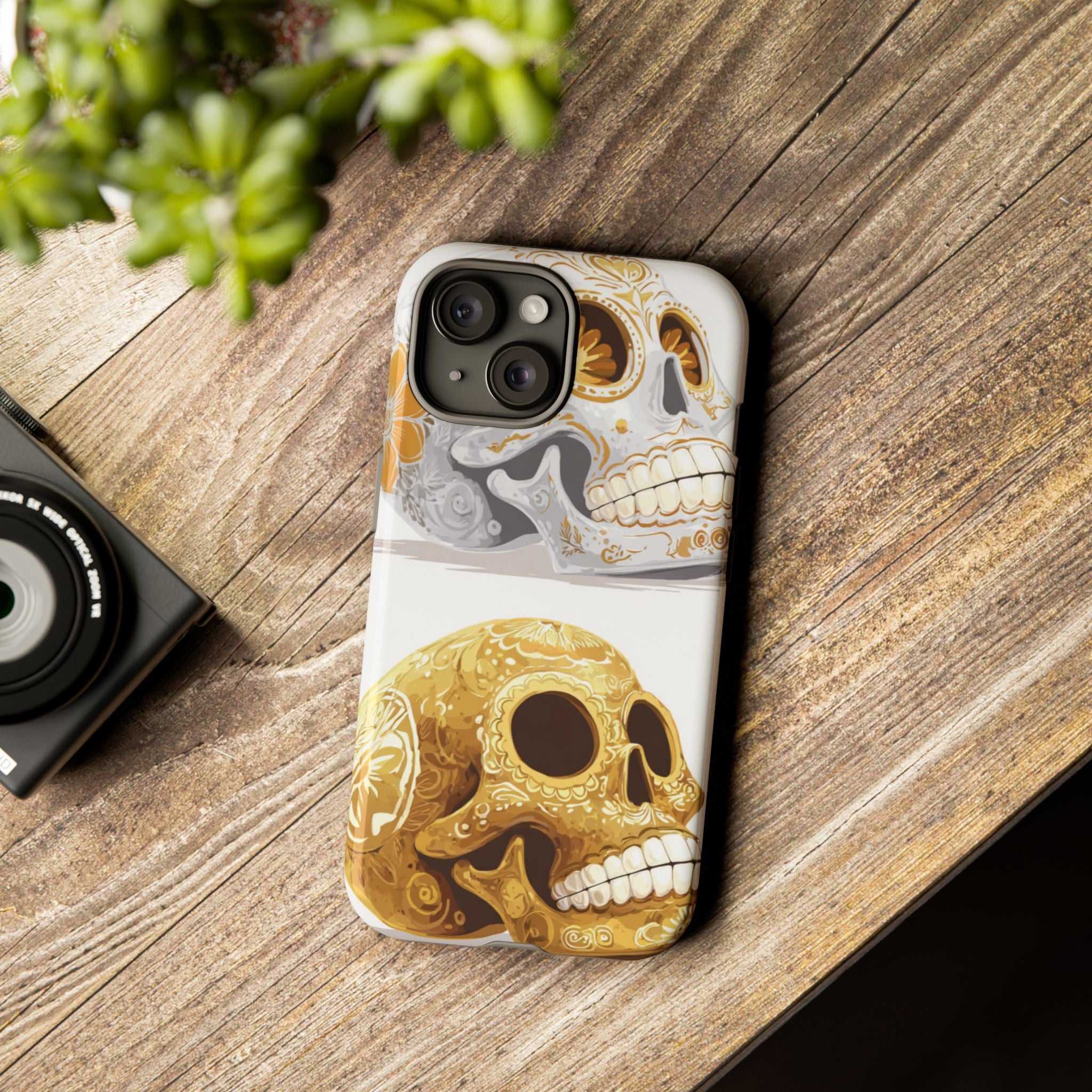 Colorful Skull Candy Phone Case