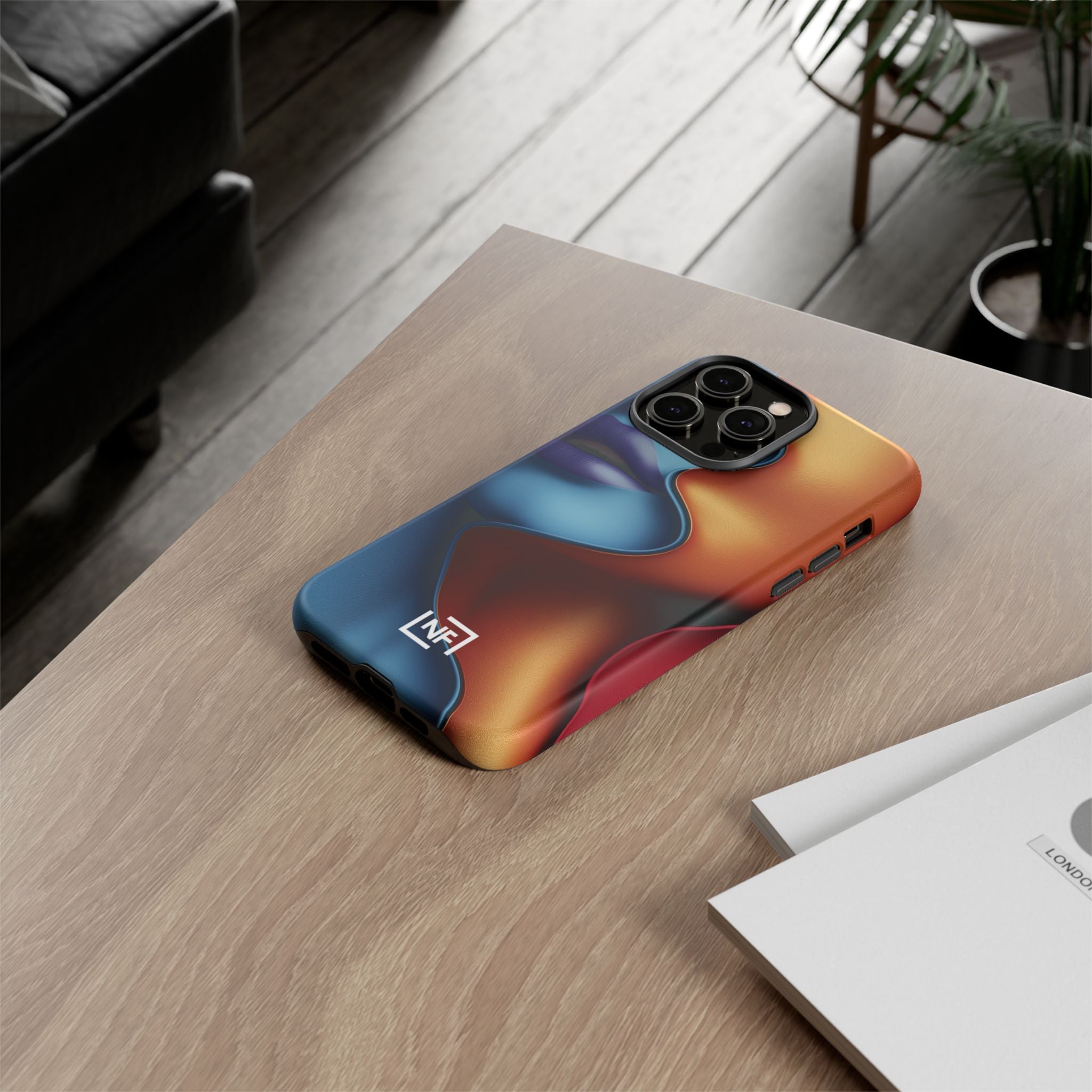 Duality in Motion — Tough Phone Case