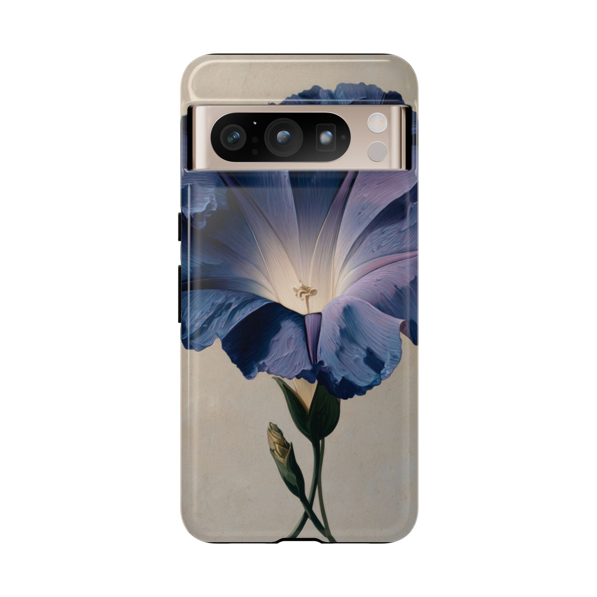 Floral Phone Case, Tough Cases with Purple Flower Design, Phone Accessories