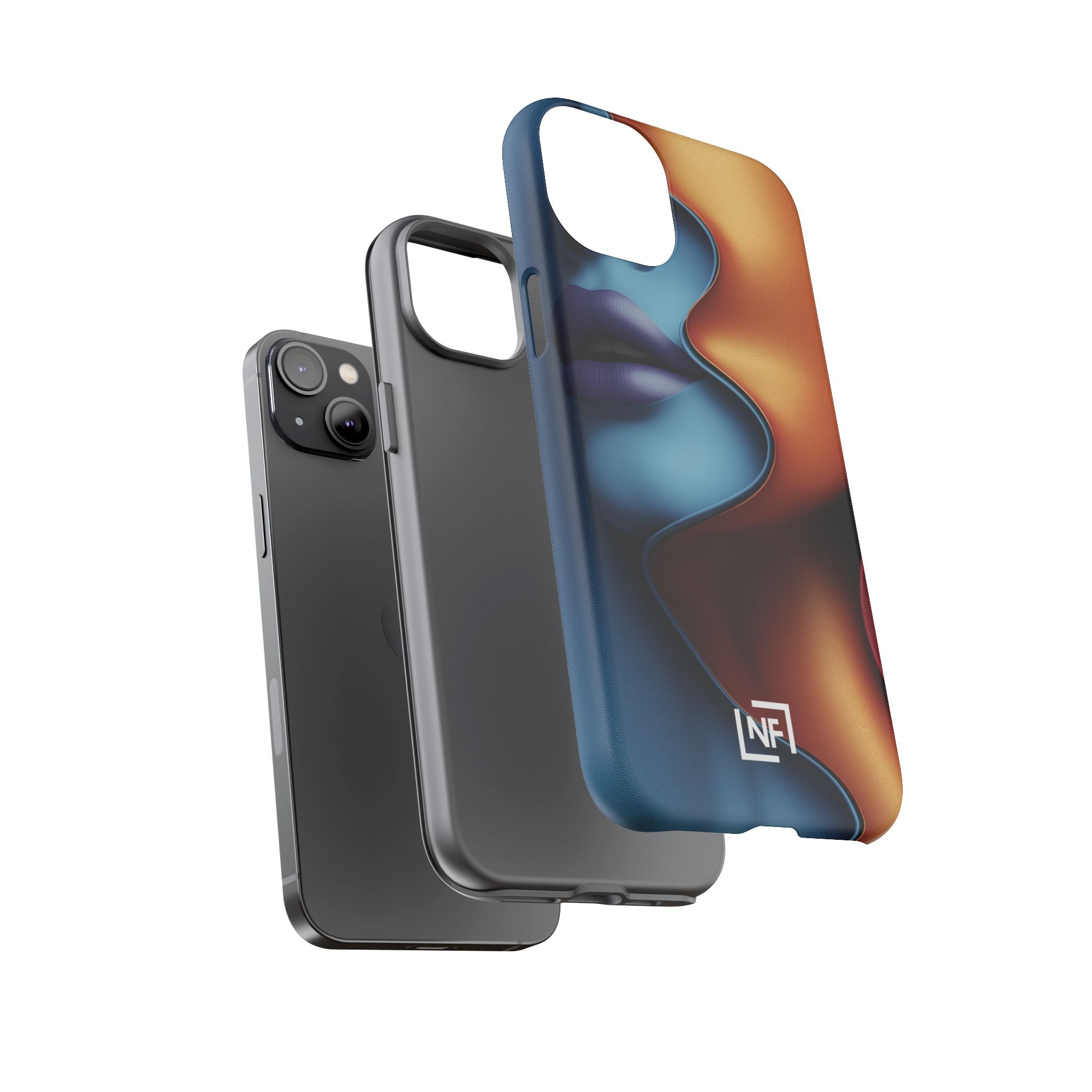 Duality in Motion — Tough Phone Case