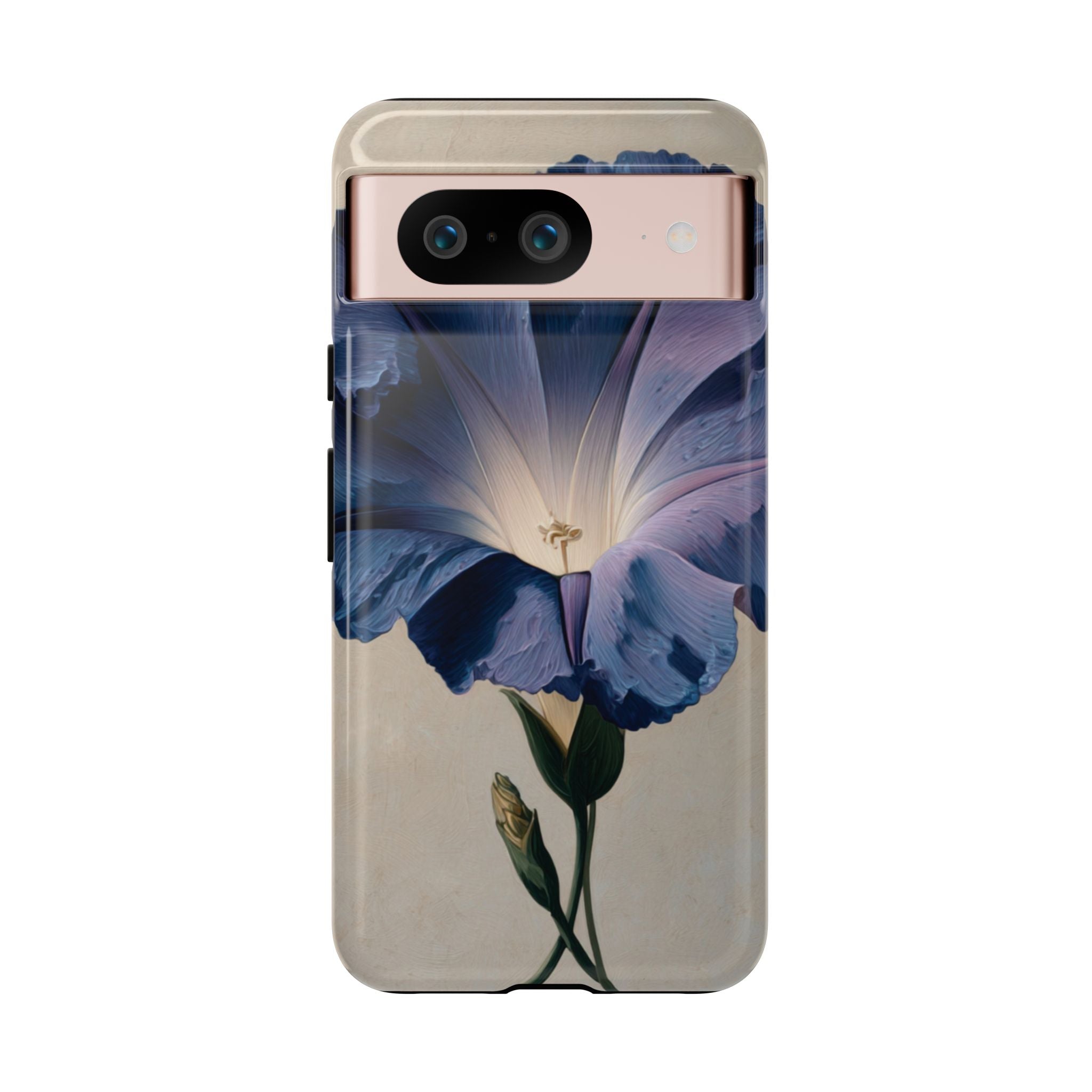 Floral Phone Case, Tough Cases with Purple Flower Design, Phone Accessories