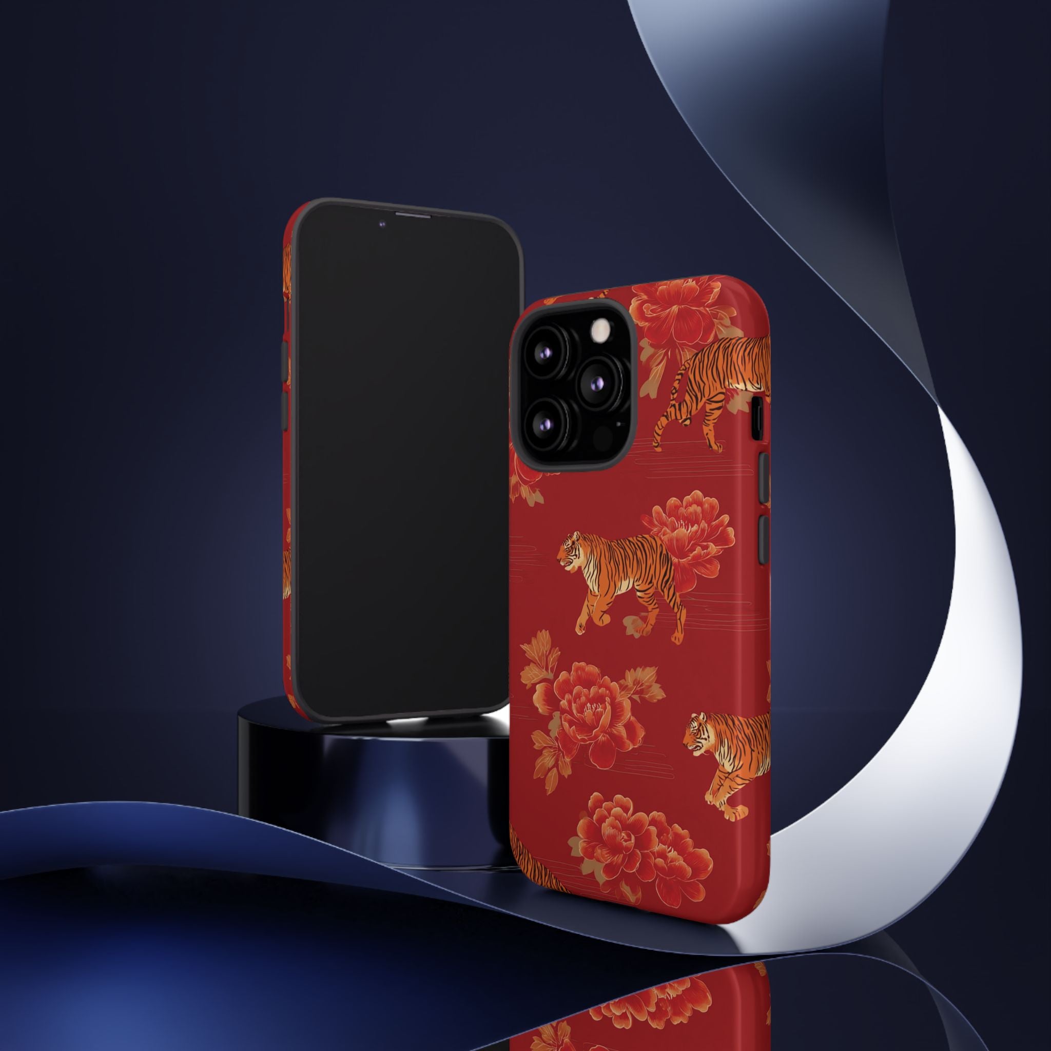Bold Tiger Phone Case, Wild Animal Lover Gift, Stylish Phone Cover