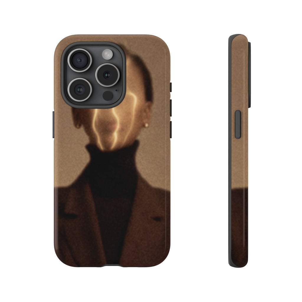 Stylish Phone Case with Artistic Design, Fashion Tech Accessory, Tough Cases