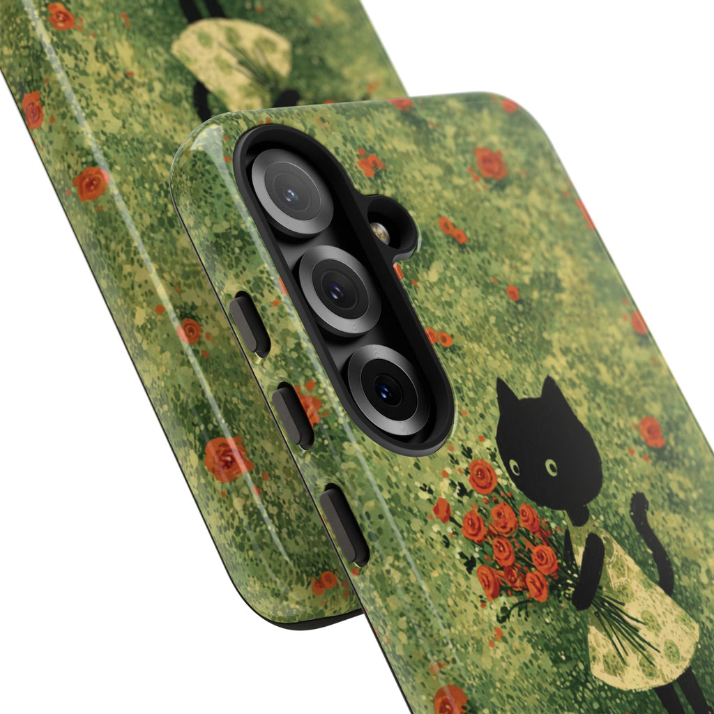 Cute Cat Tough Cases for Cat Lovers, Gifts for Her, Pet Owner Accessories