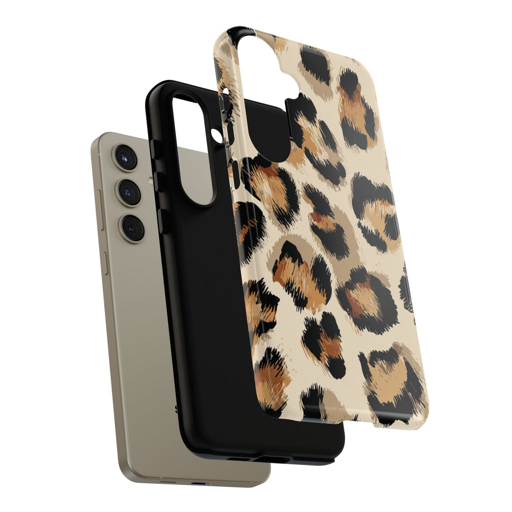 Stylish Leopard Print Phone Case, Animal Print, Tough Case, Gift for Her
