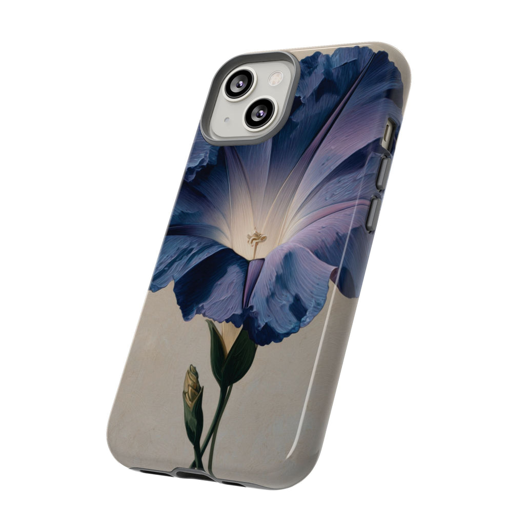 Floral Phone Case, Tough Cases with Purple Flower Design, Phone Accessories