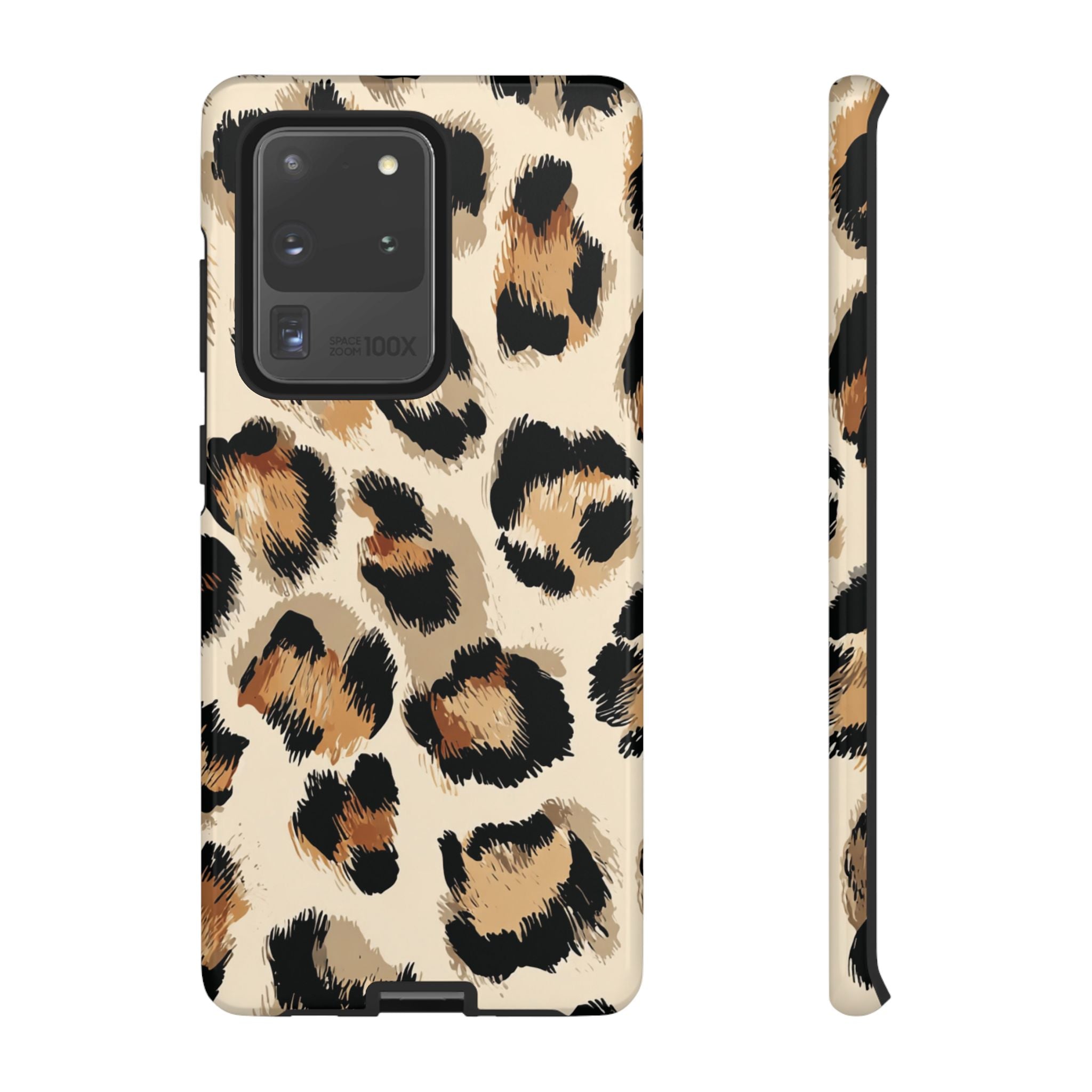 Stylish Leopard Print Phone Case, Animal Print, Tough Case, Gift for Her