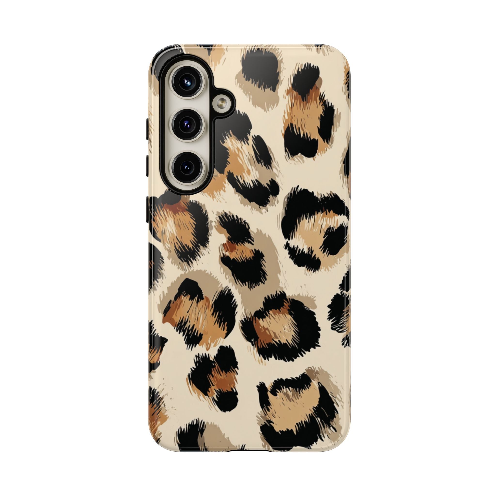 Stylish Leopard Print Phone Case, Animal Print, Tough Case, Gift for Her