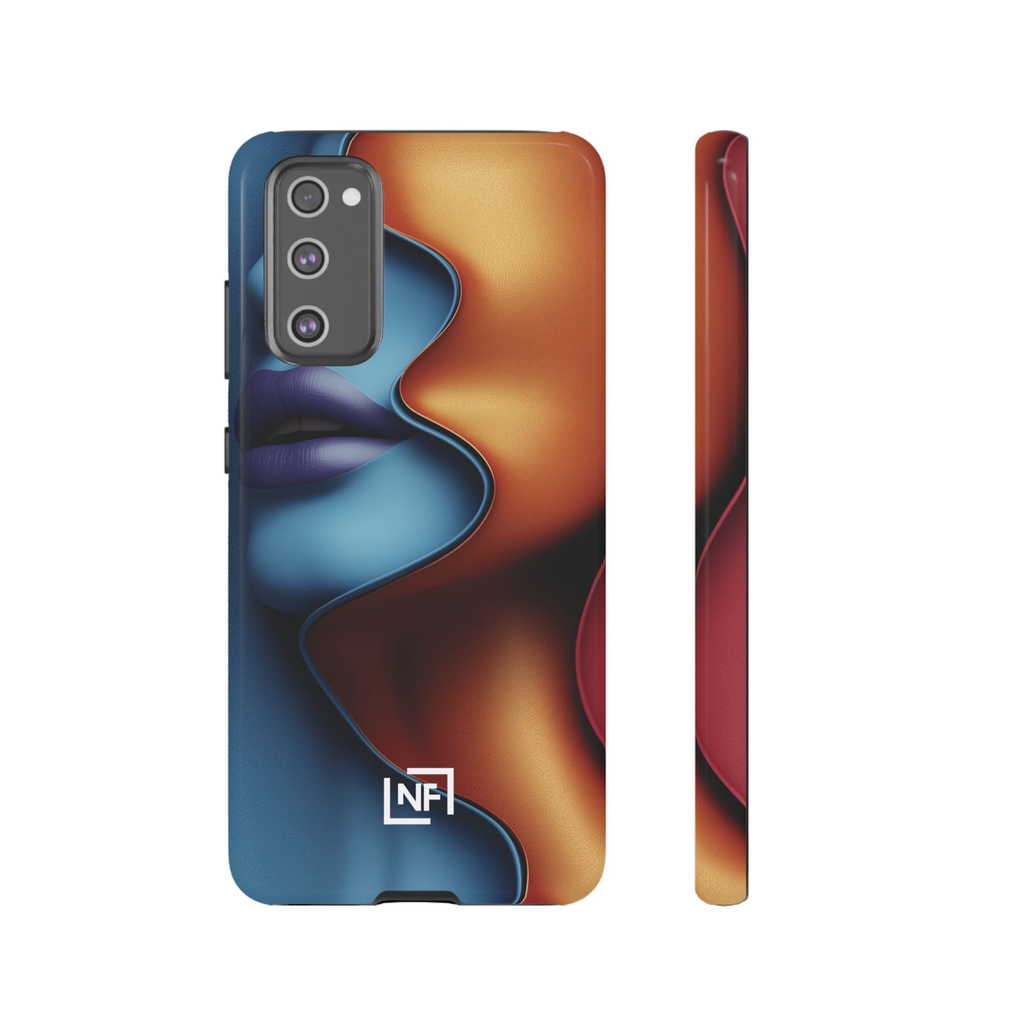 Duality in Motion — Tough Phone Case