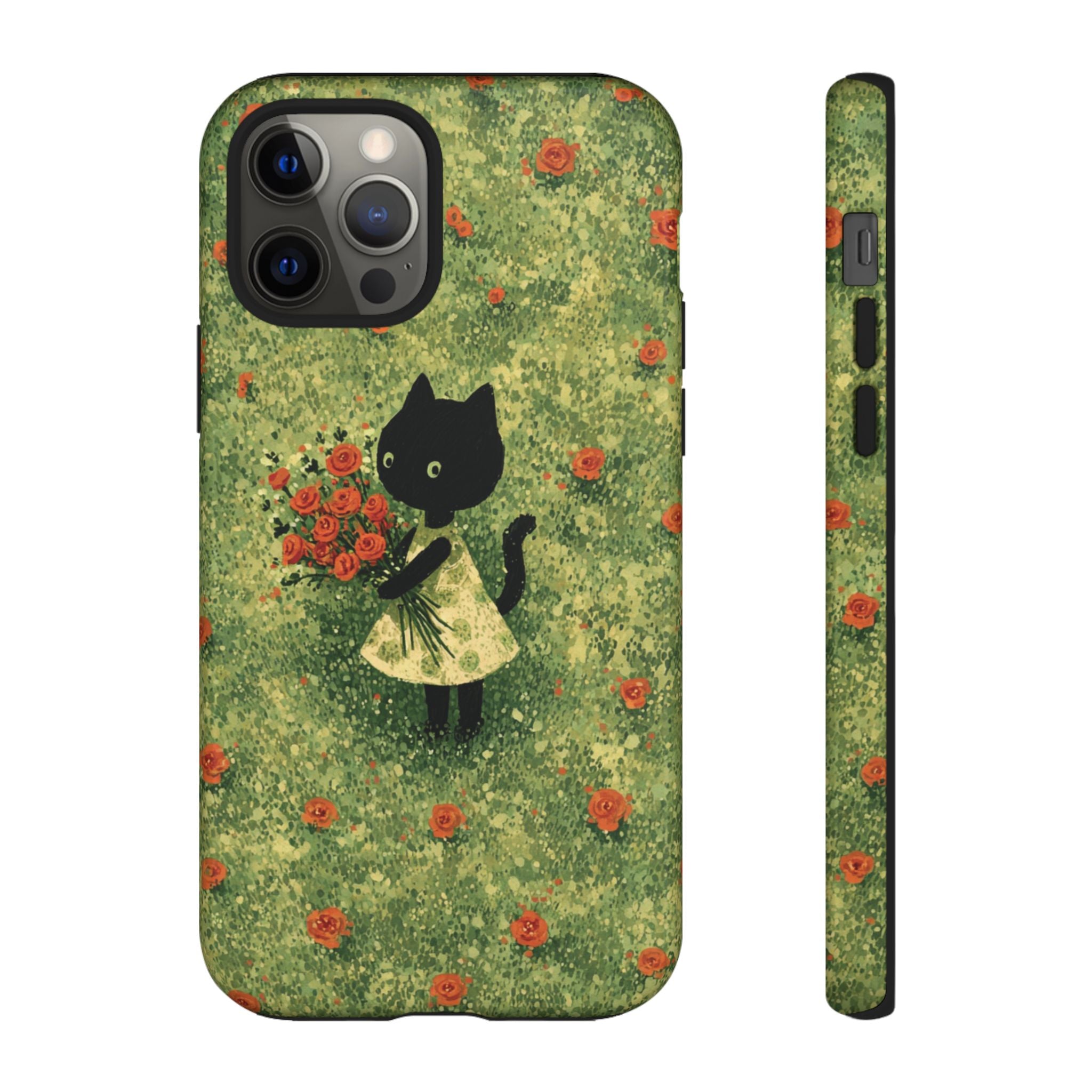 Cute Cat Tough Cases for Cat Lovers, Gifts for Her, Pet Owner Accessories