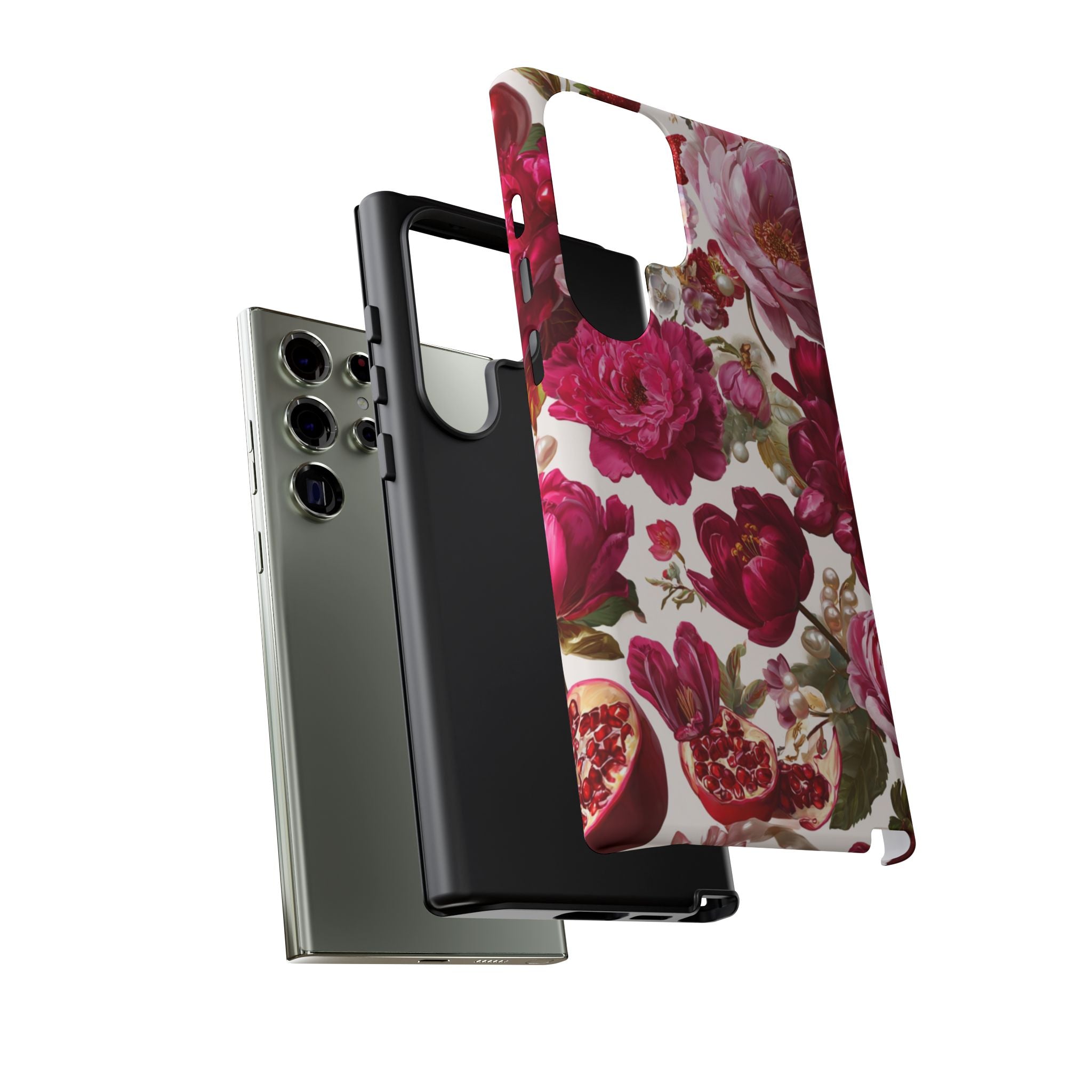 Floral Phone Case, Tough Floral Case, Flower Design