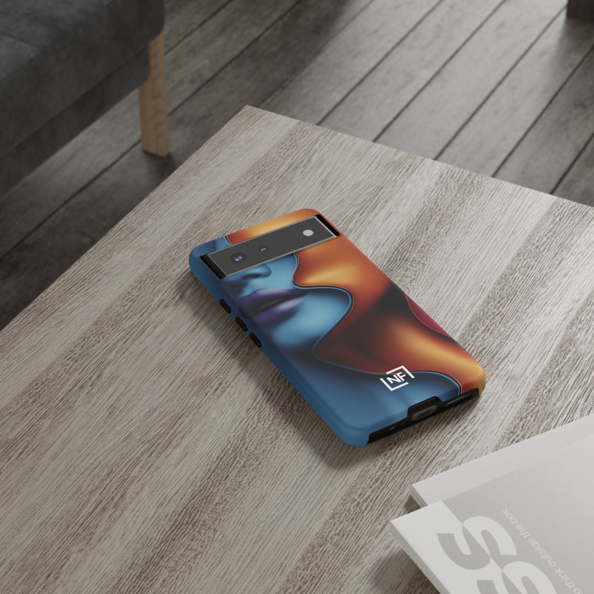 Duality in Motion — Tough Phone Case
