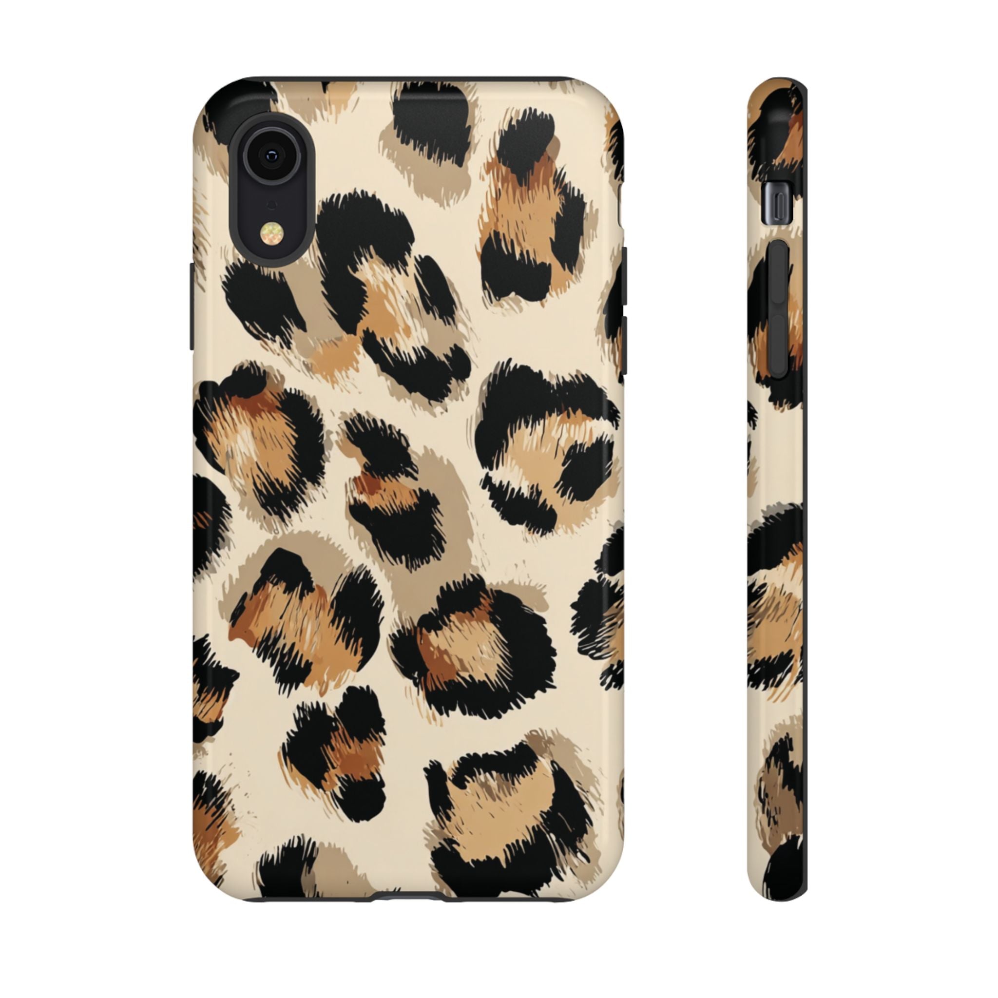 Stylish Leopard Print Phone Case, Animal Print, Tough Case, Gift for Her
