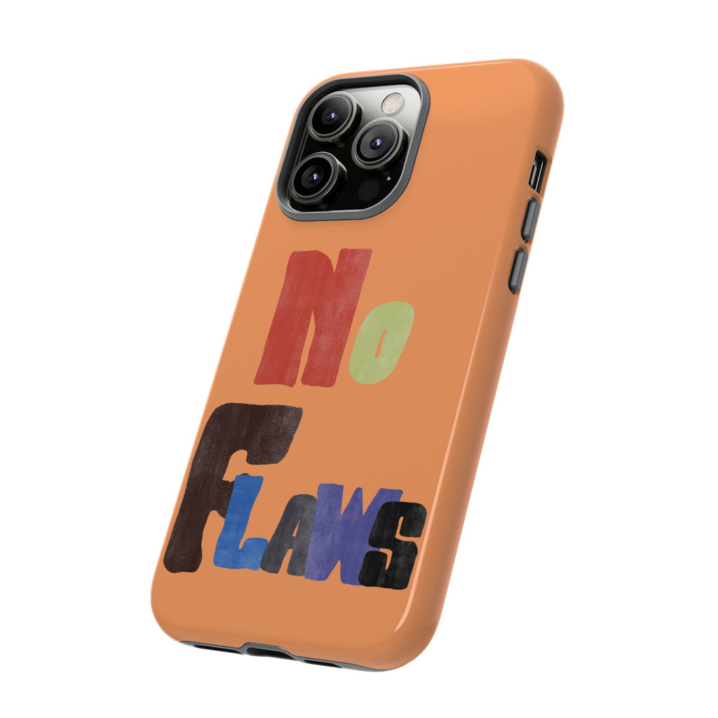 "No Flaws" Retro Hand-Lettered Protective Cover