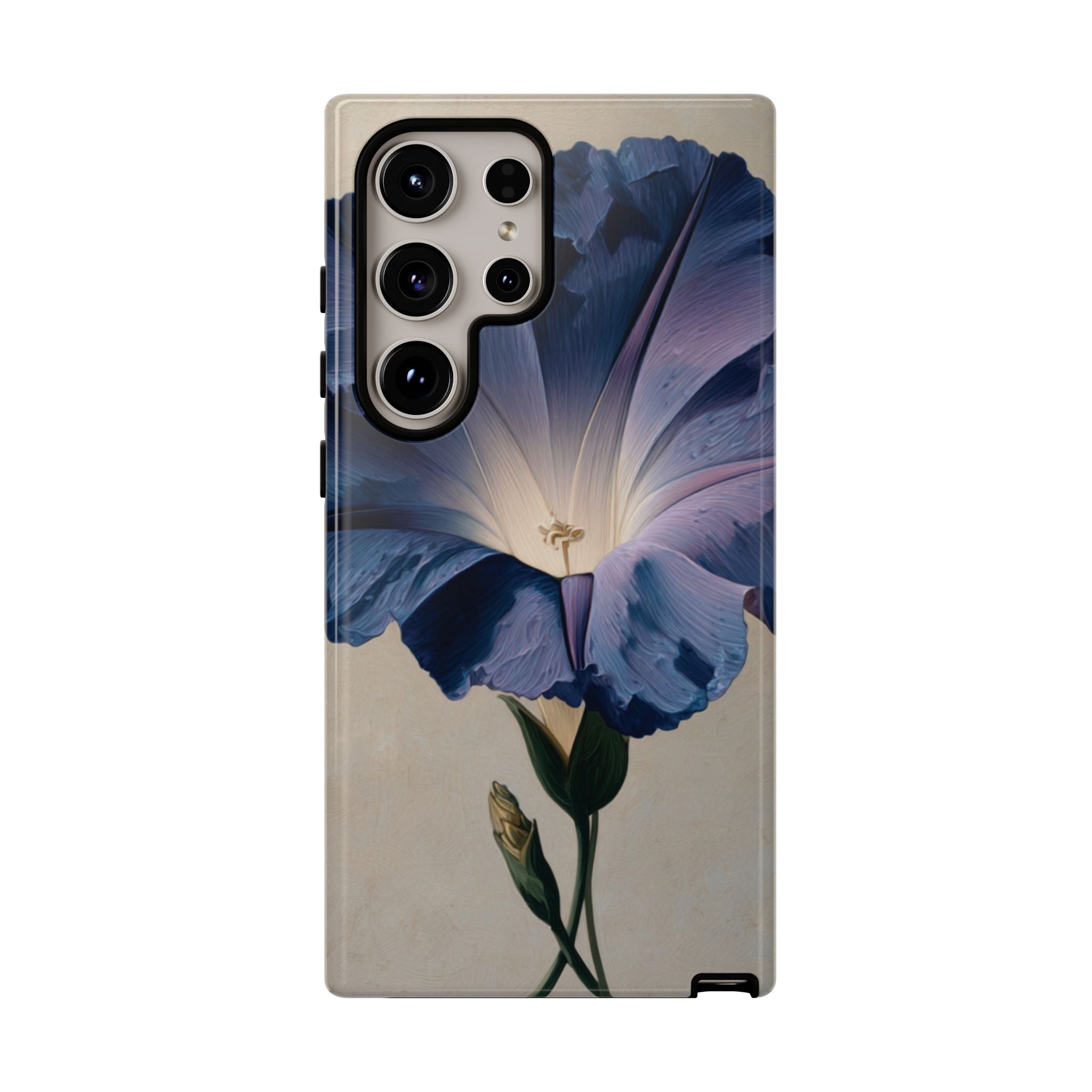 Floral Phone Case, Tough Cases with Purple Flower Design, Phone Accessories