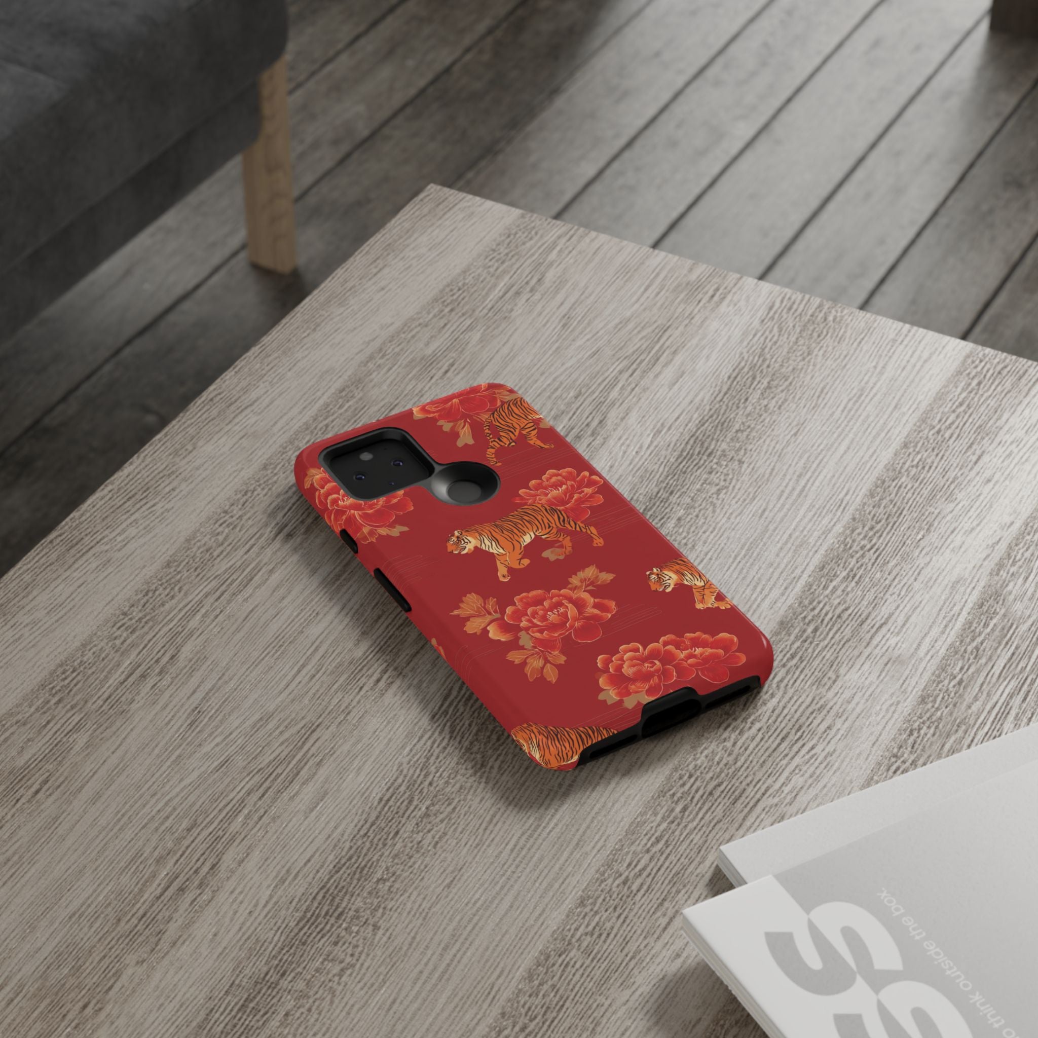Bold Tiger Phone Case, Wild Animal Lover Gift, Stylish Phone Cover