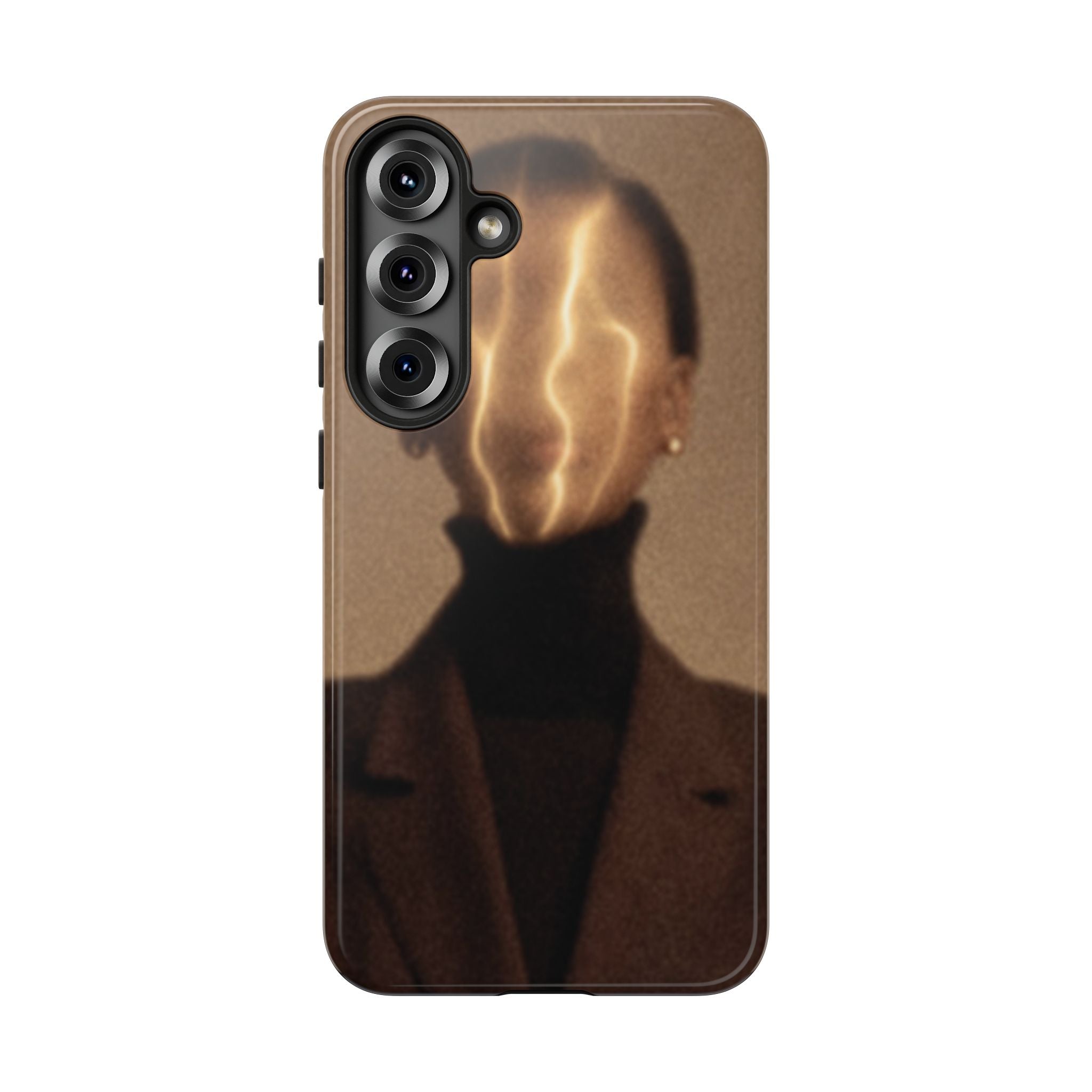 Stylish Phone Case with Artistic Design, Fashion Tech Accessory, Tough Cases
