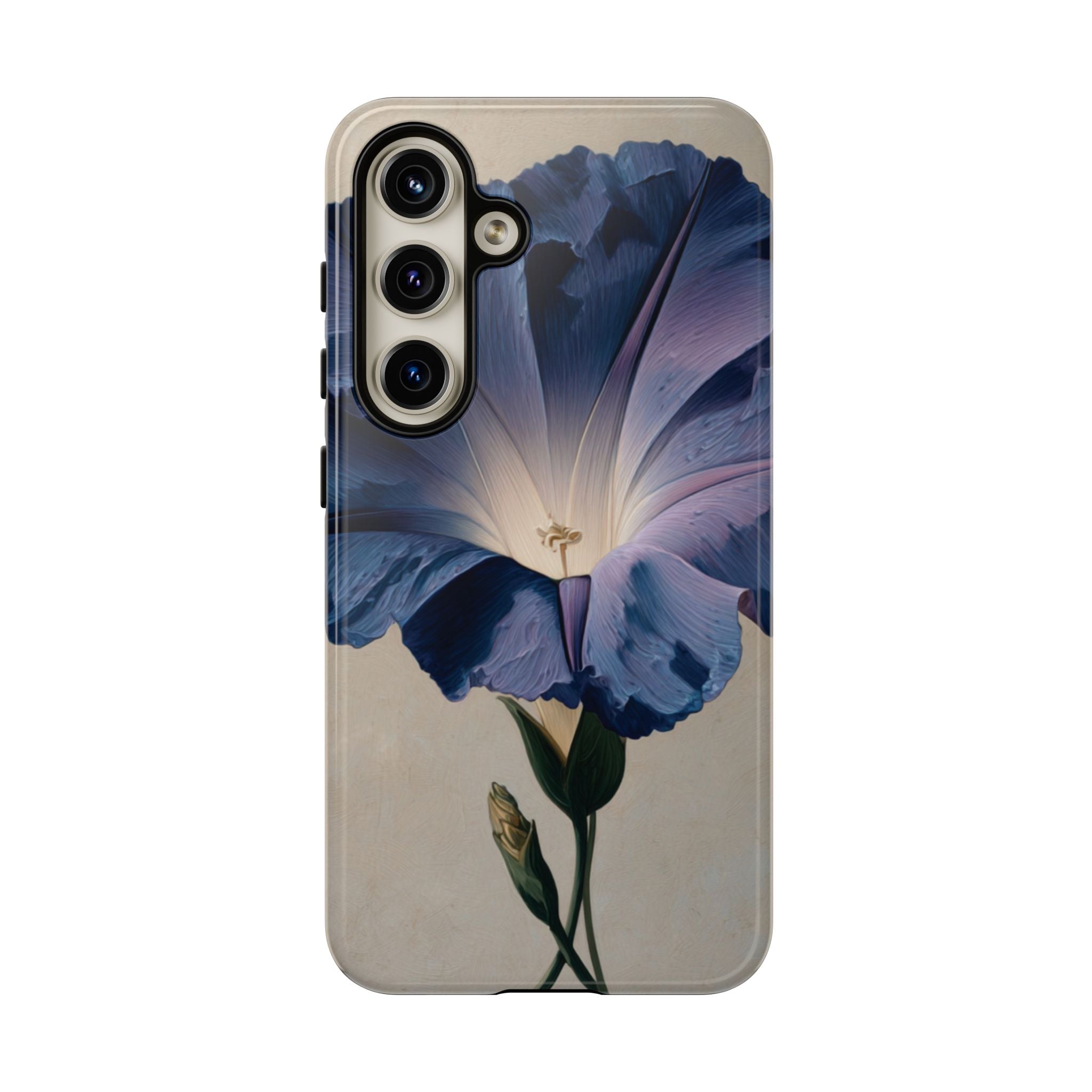 Floral Phone Case, Tough Cases with Purple Flower Design, Phone Accessories