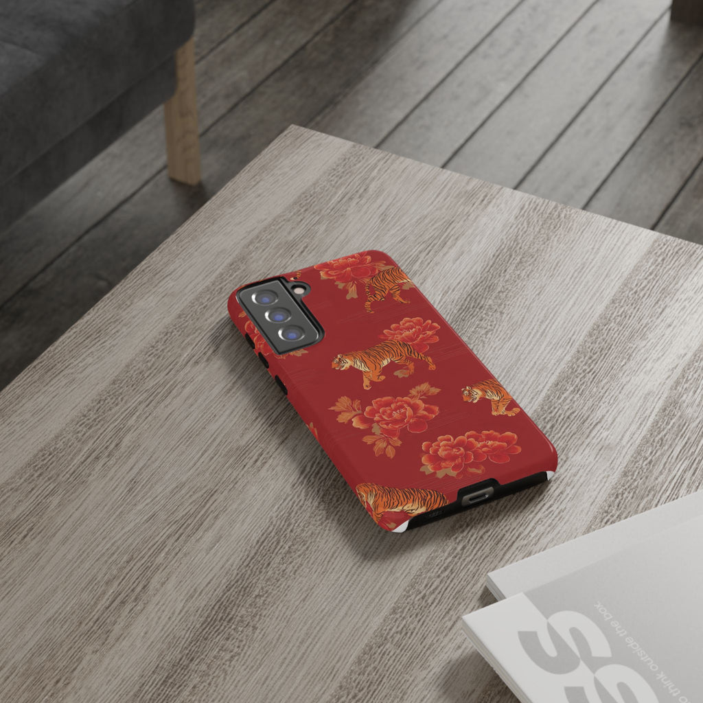 Bold Tiger Phone Case, Wild Animal Lover Gift, Stylish Phone Cover
