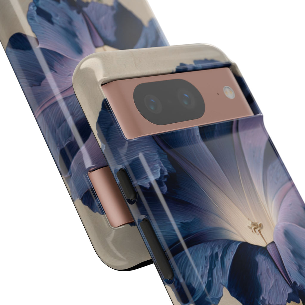 Floral Phone Case, Tough Cases with Purple Flower Design, Phone Accessories