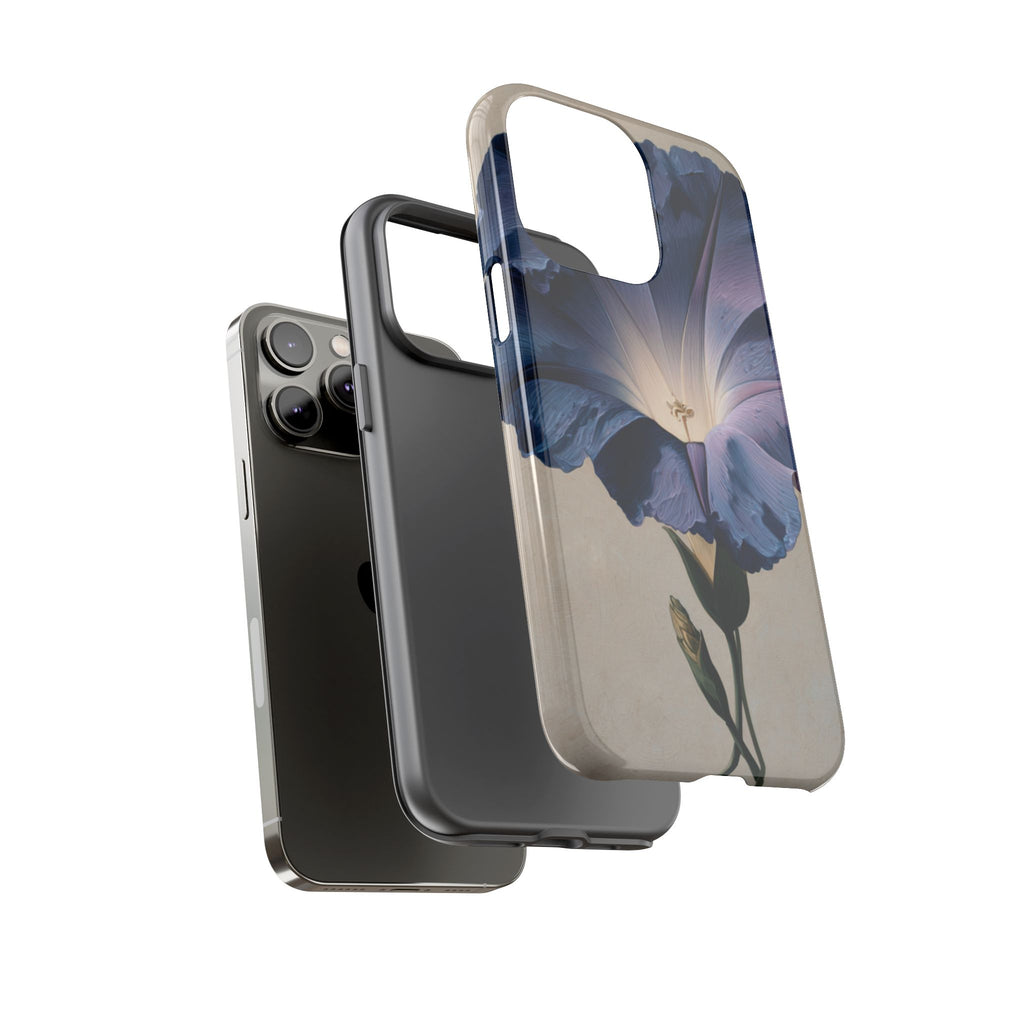 Floral Phone Case, Tough Cases with Purple Flower Design, Phone Accessories