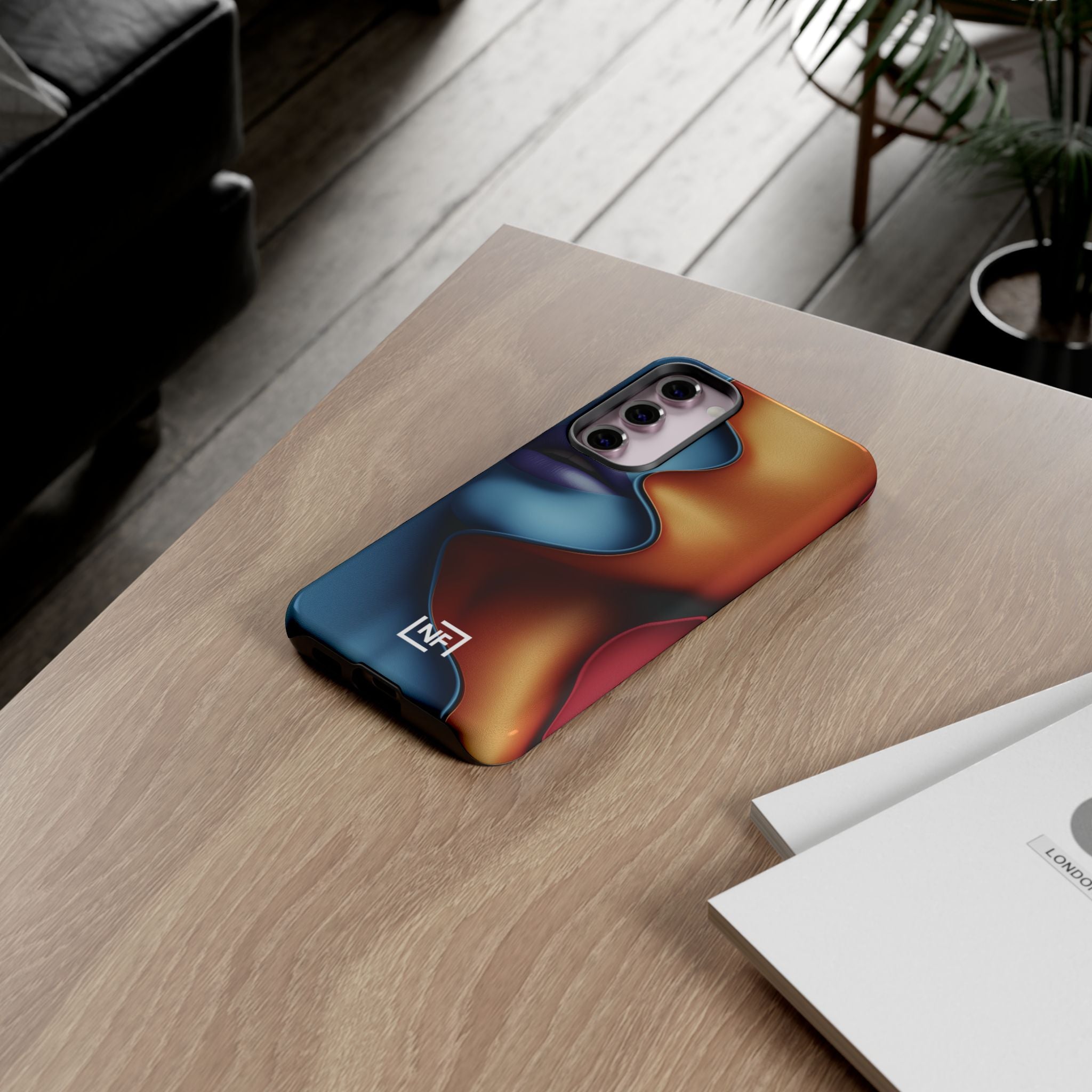 Duality in Motion — Tough Phone Case