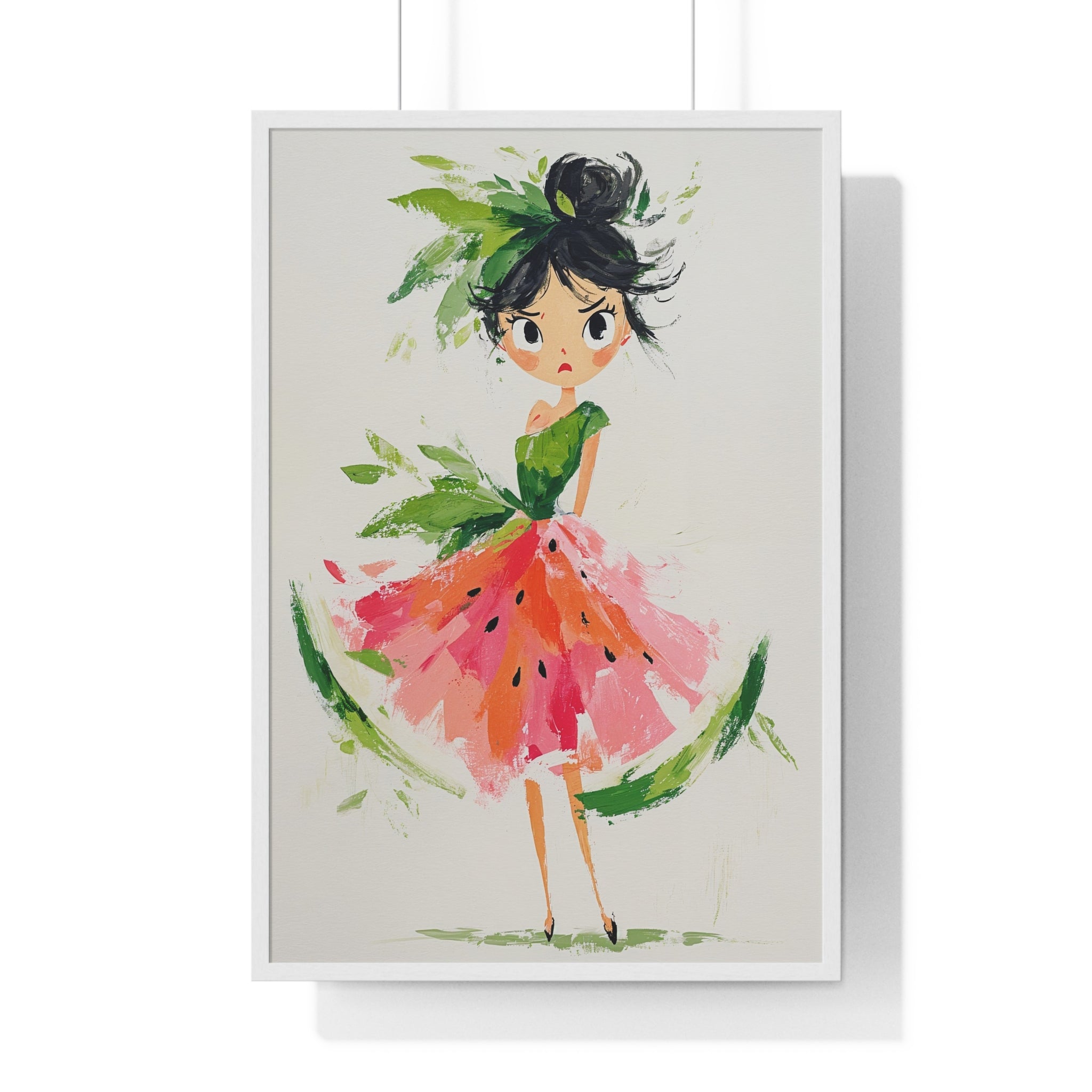 Watermelon Sugar Poster | Whimsical Art Print, Gift for Kids, Summer Vibes