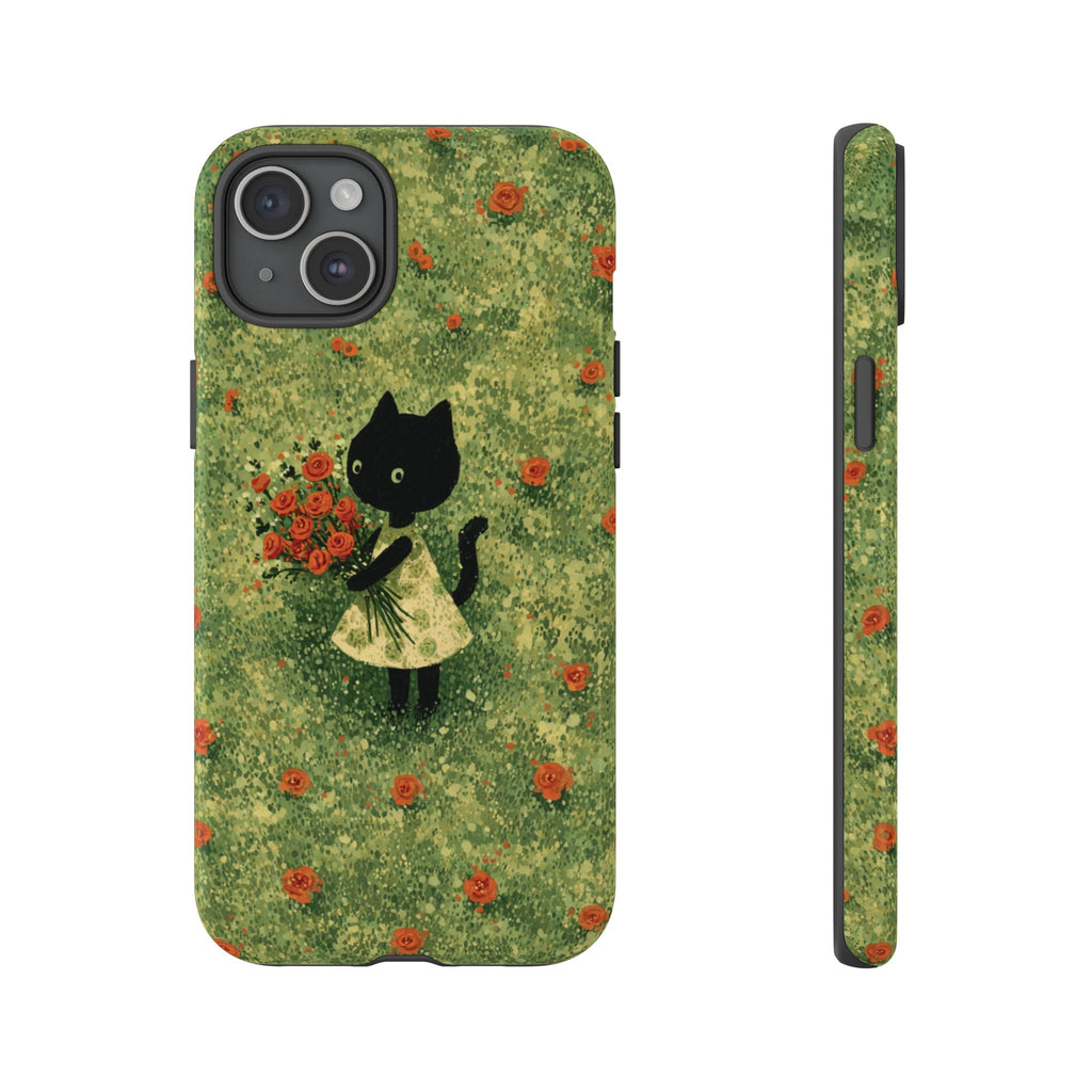Cute Cat Tough Cases for Cat Lovers, Gifts for Her, Pet Owner Accessories