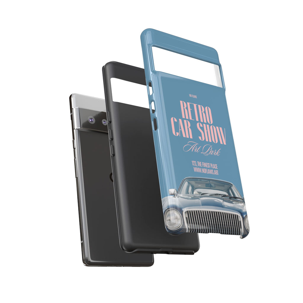 Retro Car Show Phone Case — Vintage Classic Auto Design