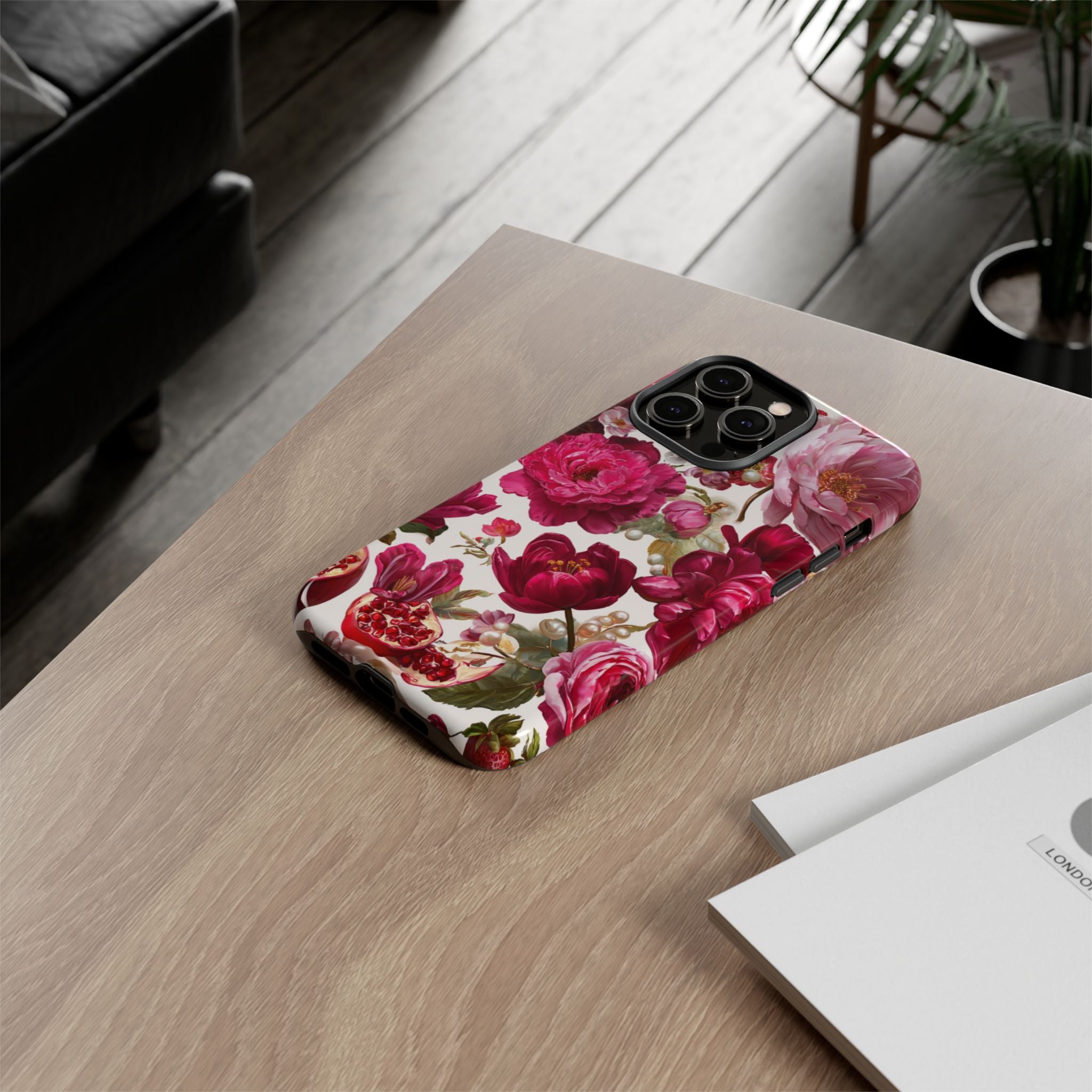 Floral Phone Case, Tough Floral Case, Flower Design