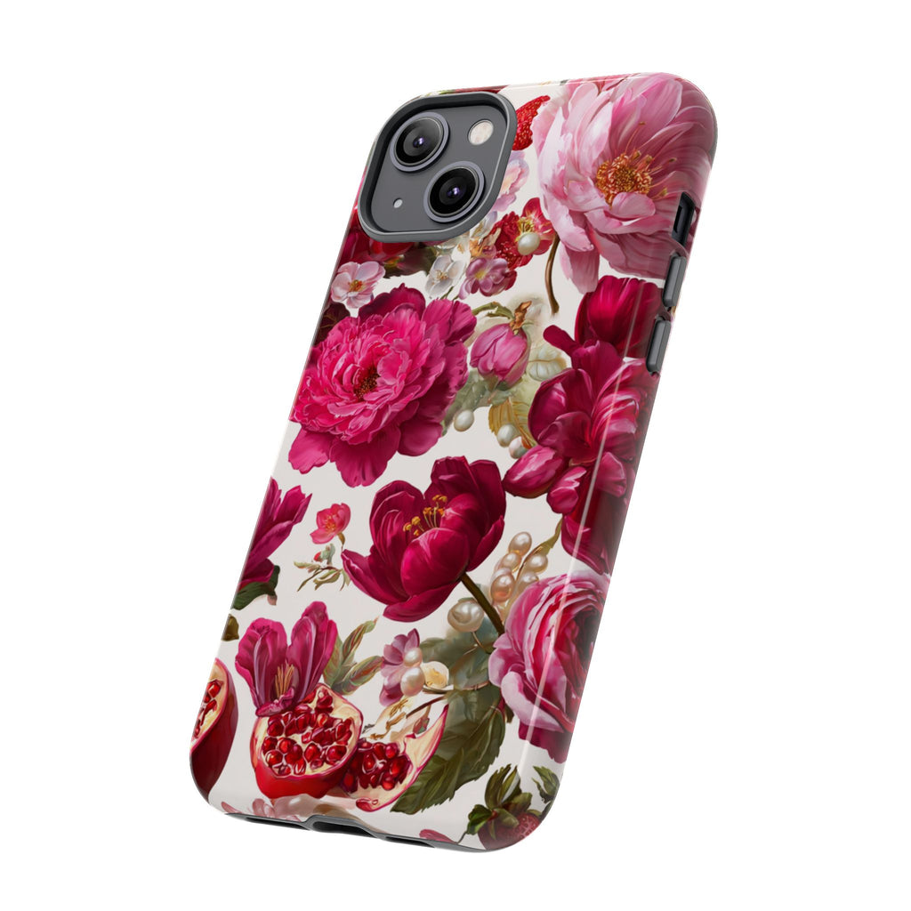 Floral Phone Case, Tough Floral Case, Flower Design