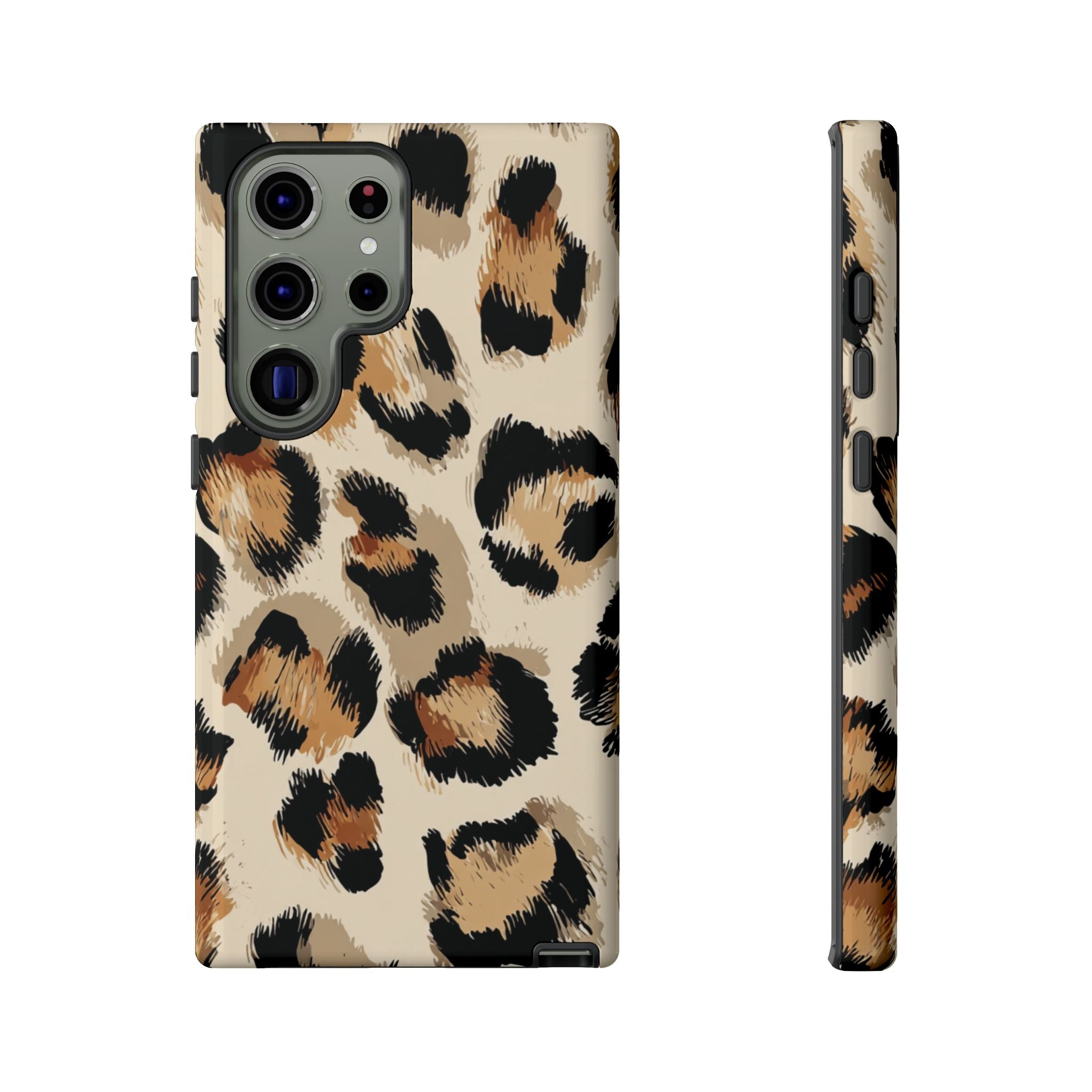 Stylish Leopard Print Phone Case, Animal Print, Tough Case, Gift for Her