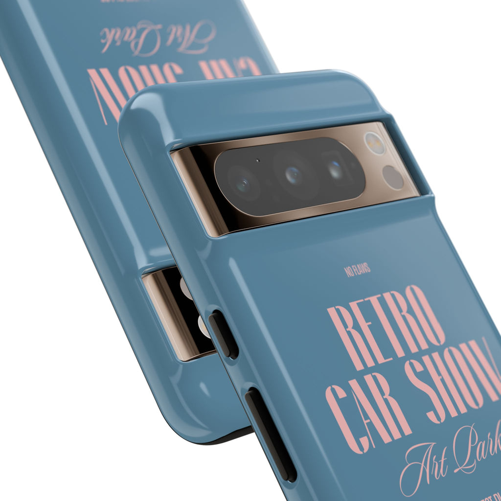 Retro Car Show Phone Case — Vintage Classic Auto Design