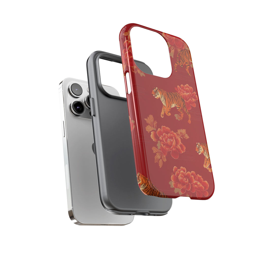 Bold Tiger Phone Case, Wild Animal Lover Gift, Stylish Phone Cover