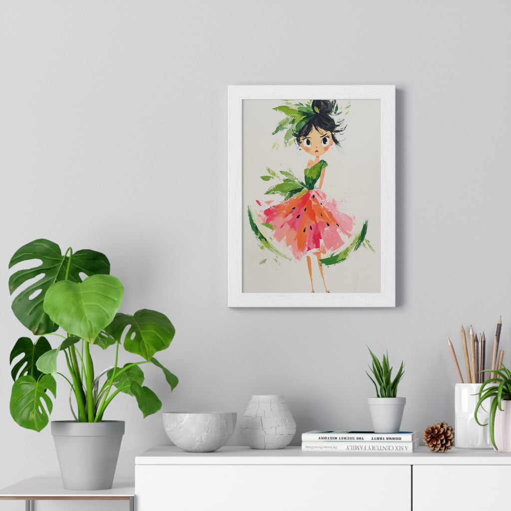 Watermelon Sugar Poster | Whimsical Art Print, Gift for Kids, Summer Vibes
